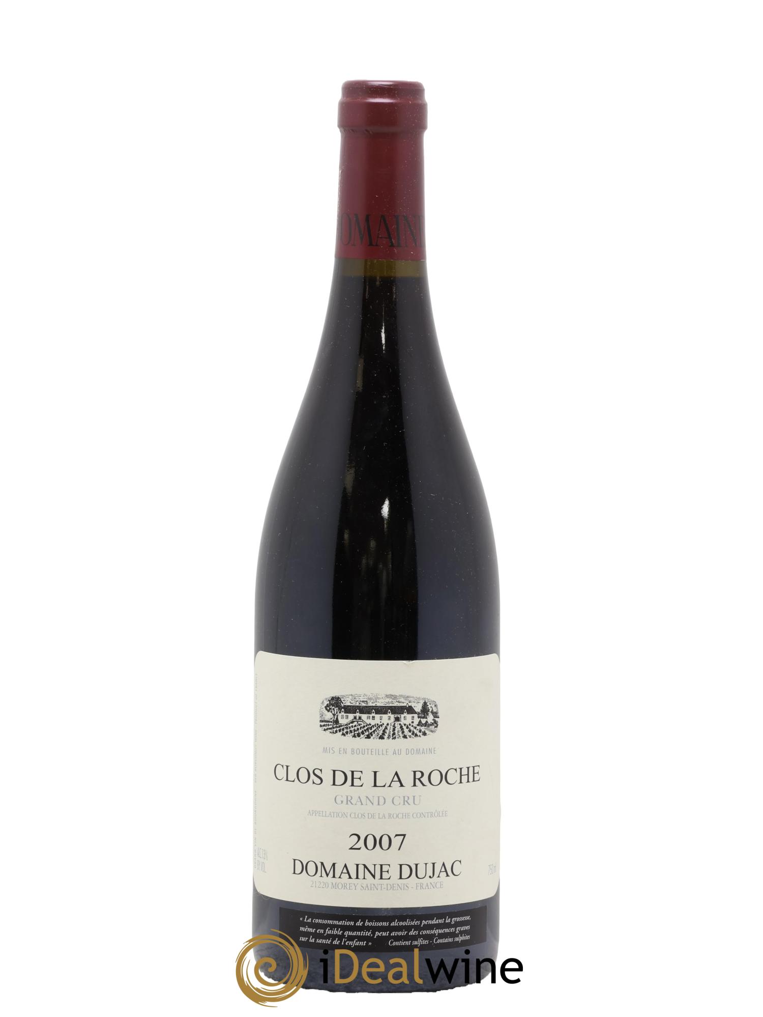 Clos de la Roche Grand Cru Dujac (Domaine) 2007 - Lotto di 1 bottiglia - 0