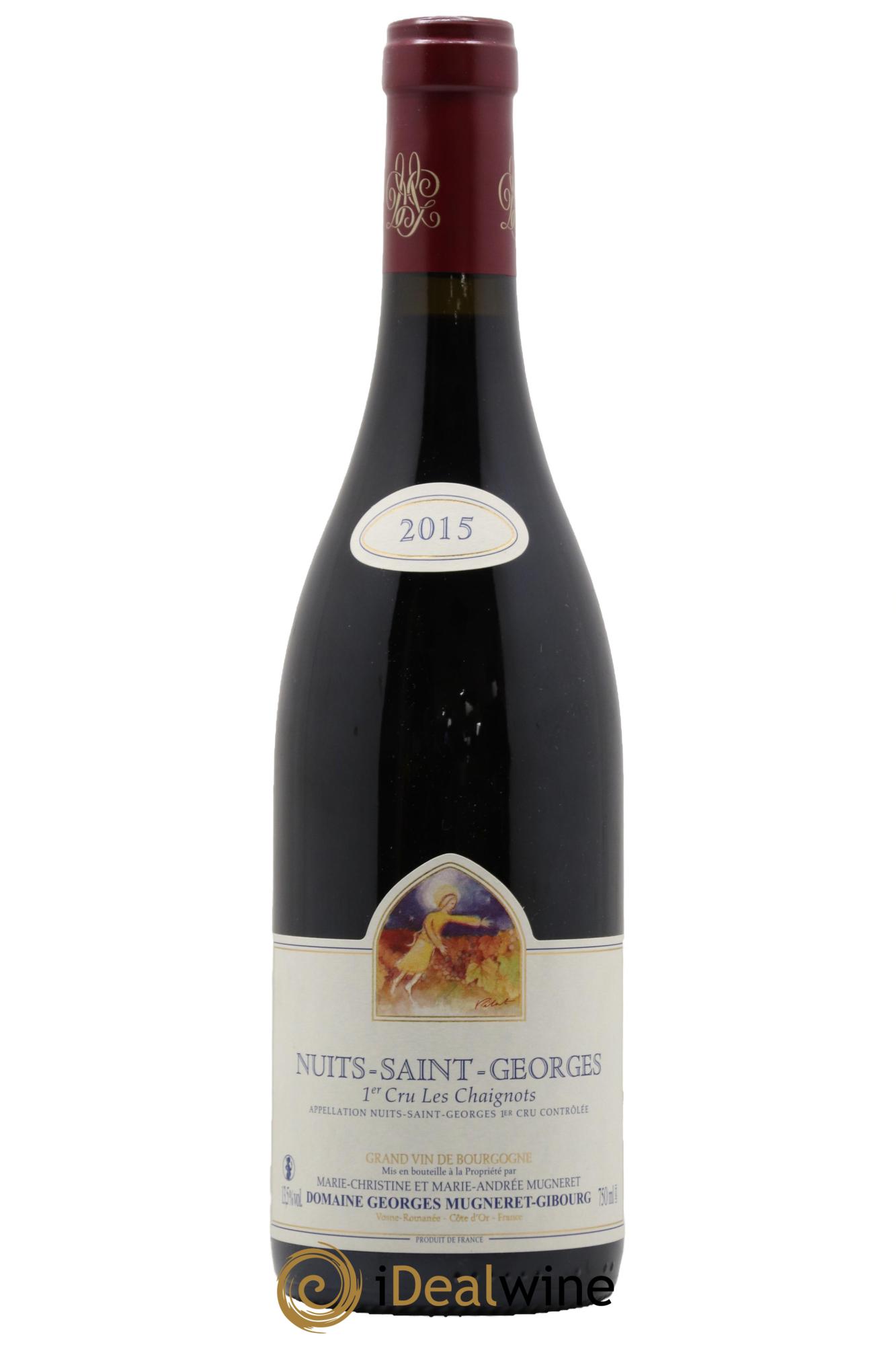 Nuits-Saint-Georges 1er Cru Les Chaignots Mugneret-Gibourg (Domaine) 2015 - Lot de 1 bouteille - 0