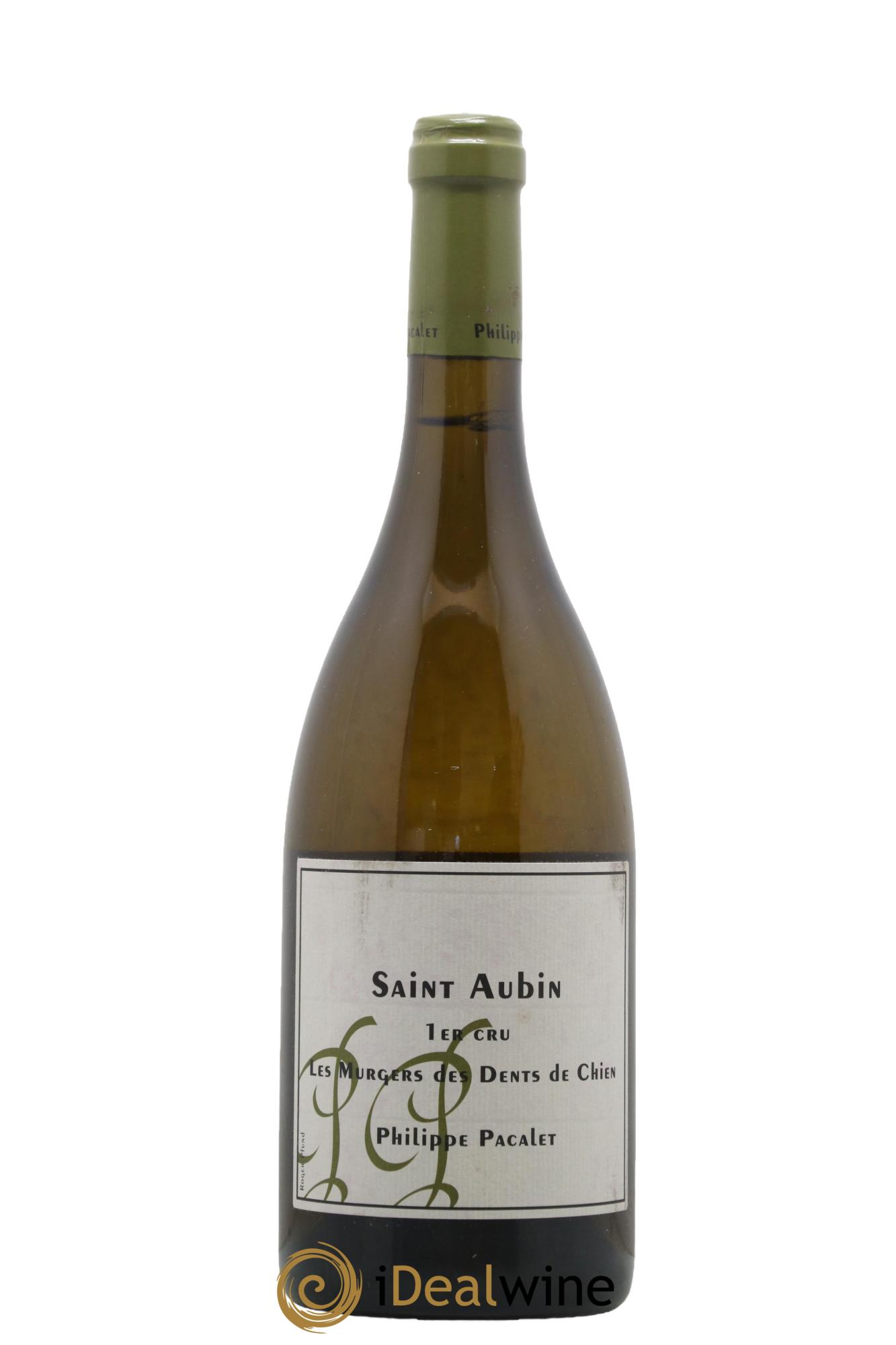 Saint-Aubin 1er Cru Murgers des Dents de Chien Philippe Pacalet 2011 - Lot de 1 bouteille - 0
