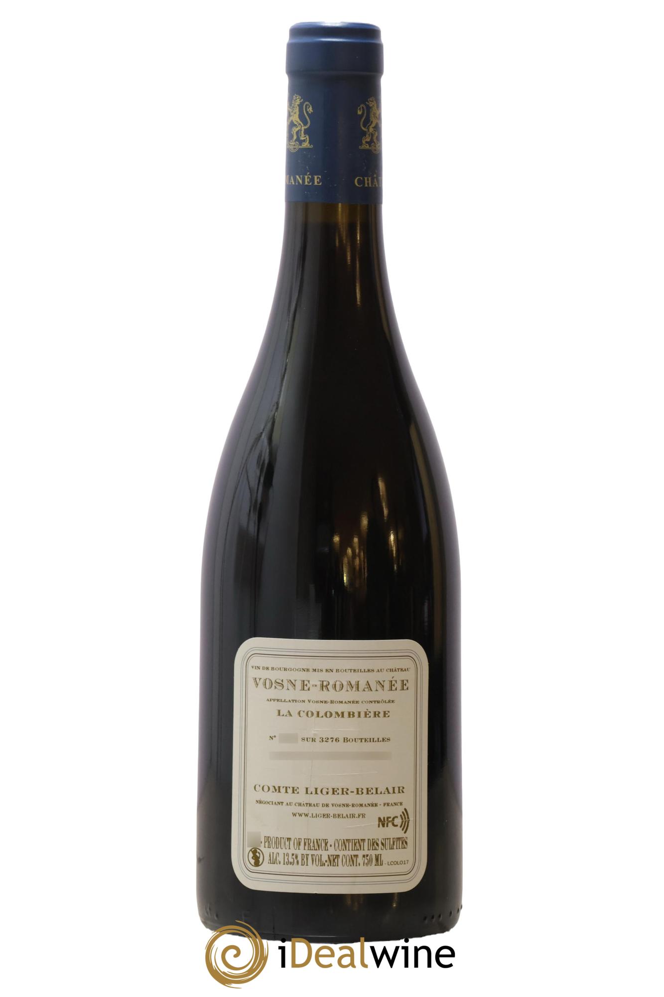 Vosne-Romanée La Colombière Comte Liger-Belair (Domaine du) 2017 - Lot de 1 bouteille - 1