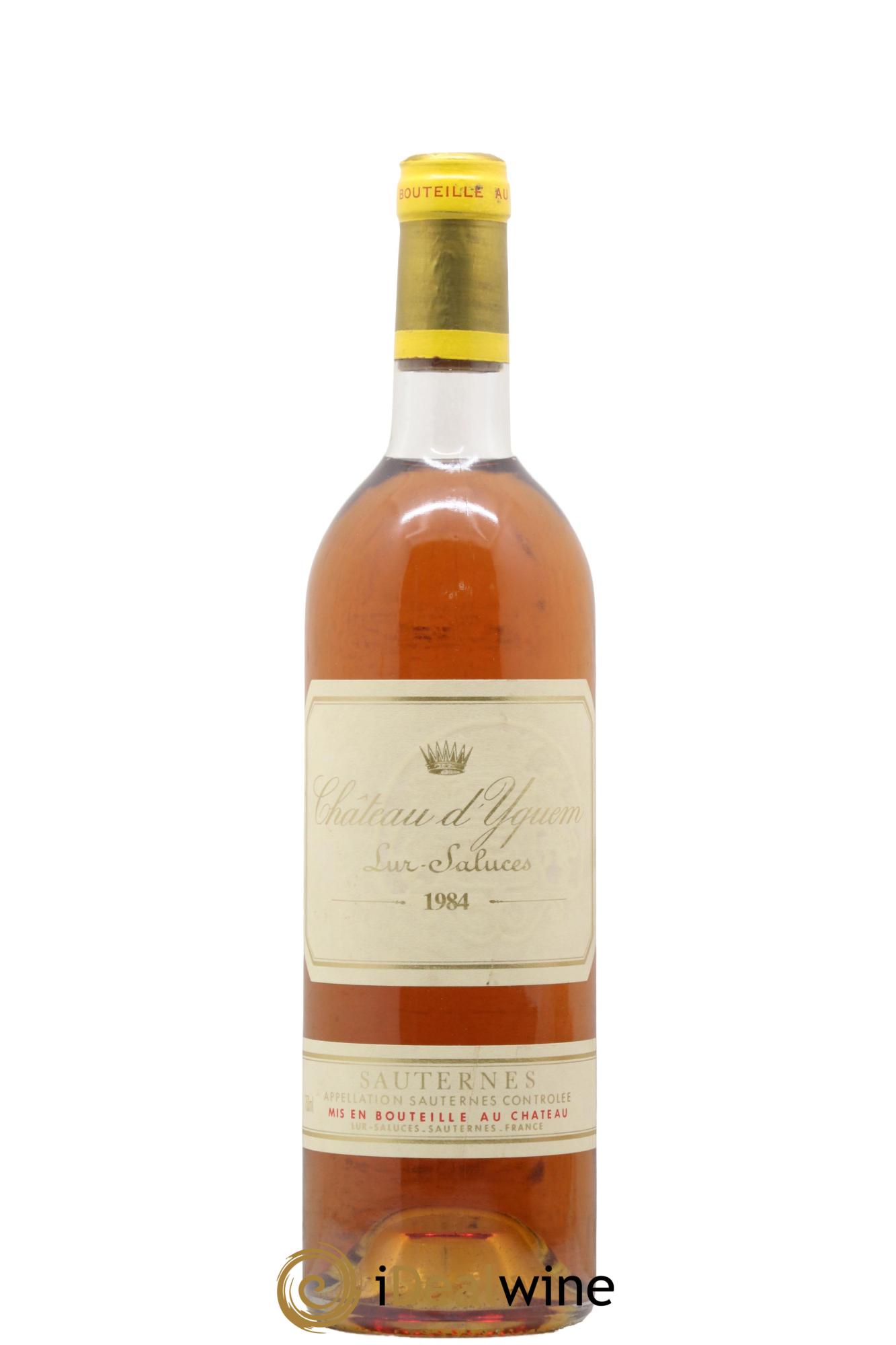 Château d' Yquem 1er Cru Classé Supérieur 1984 - Lot de 1 bouteille - 0