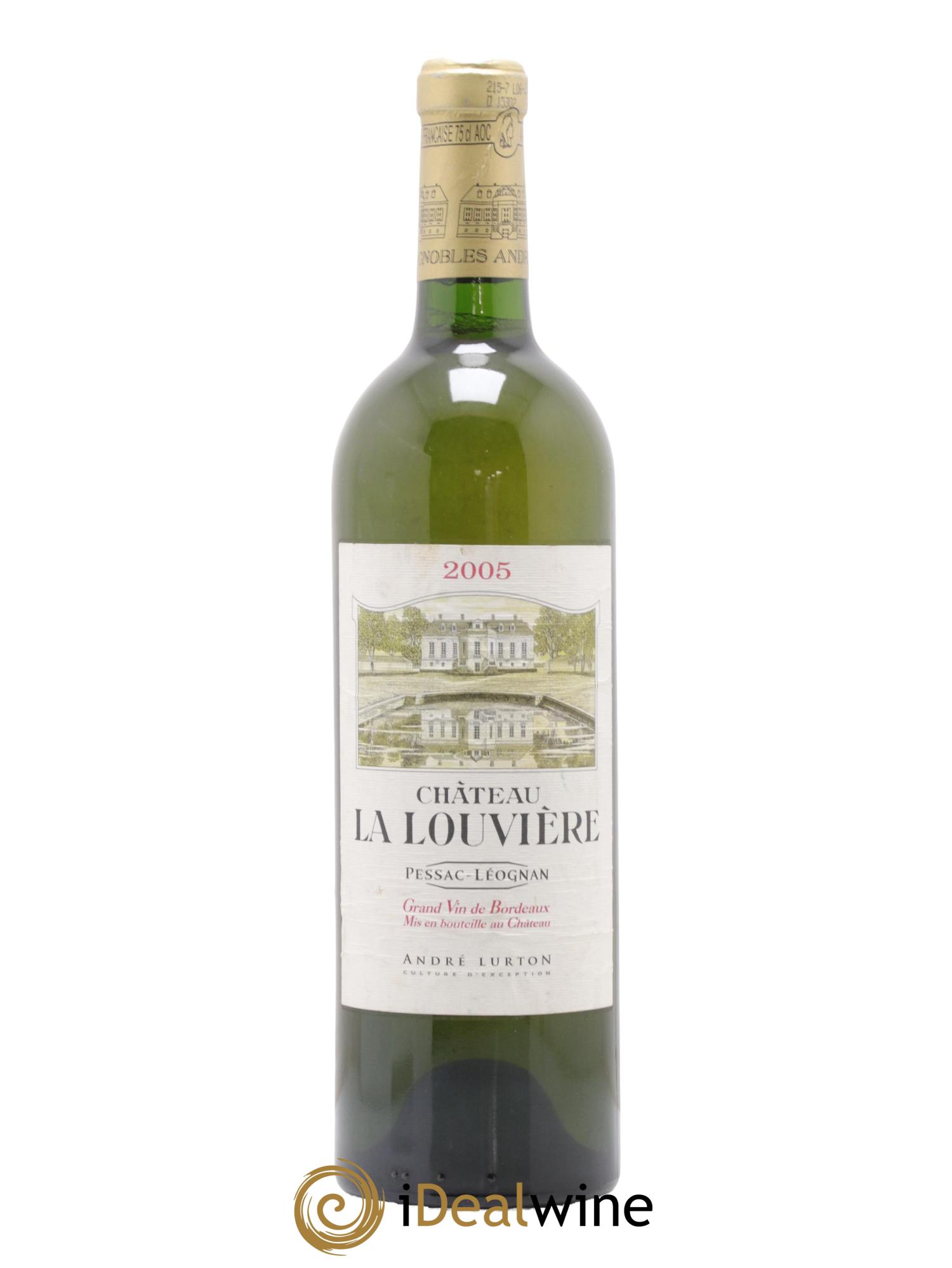 Château la Louvière 2005 - Lot de 1 bouteille - 0