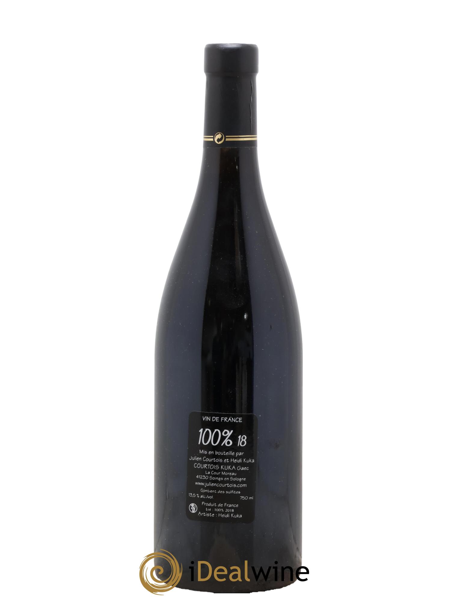 Vin de France 100% Clos De La Bruyère Julien Courtois 2018 - Lot de 1 bouteille - 1