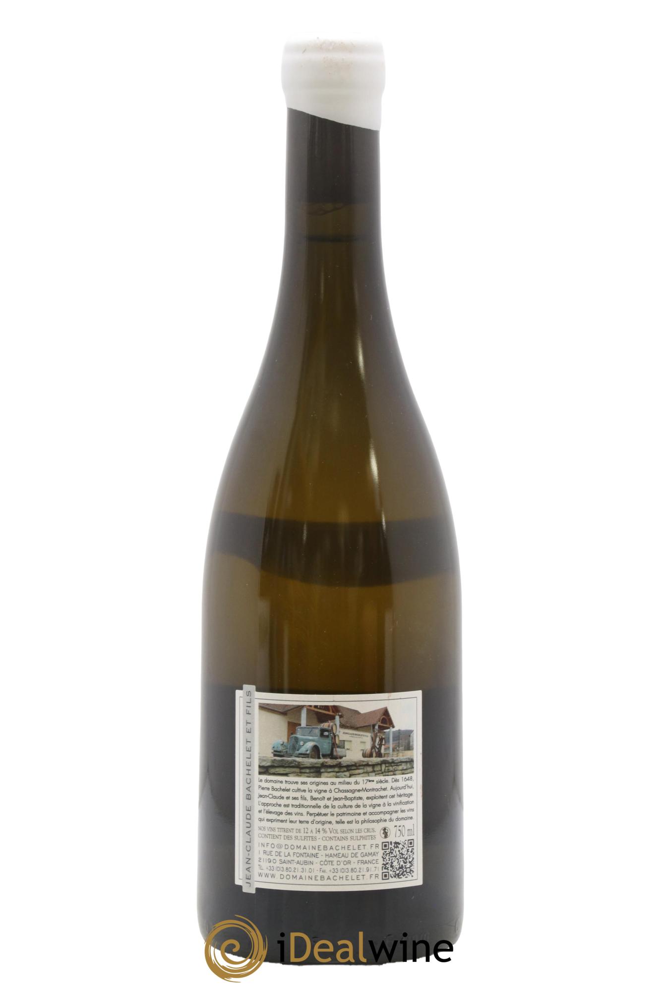 Chassagne-Montrachet 1er Cru Blanchot Dessus Jean-Claude Bachelet (Domaine) 2015 - Lot de 1 bouteille - 1
