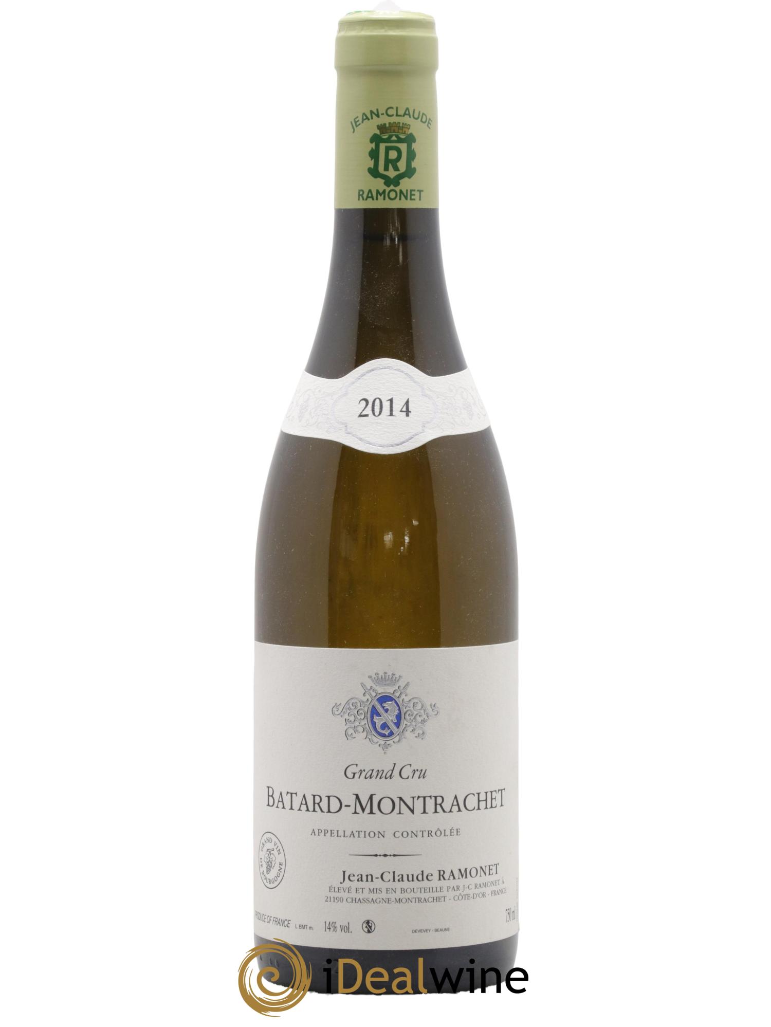 Bâtard-Montrachet Grand Cru Ramonet (Domaine) 2014 - Posten von 1 Flasche - 0