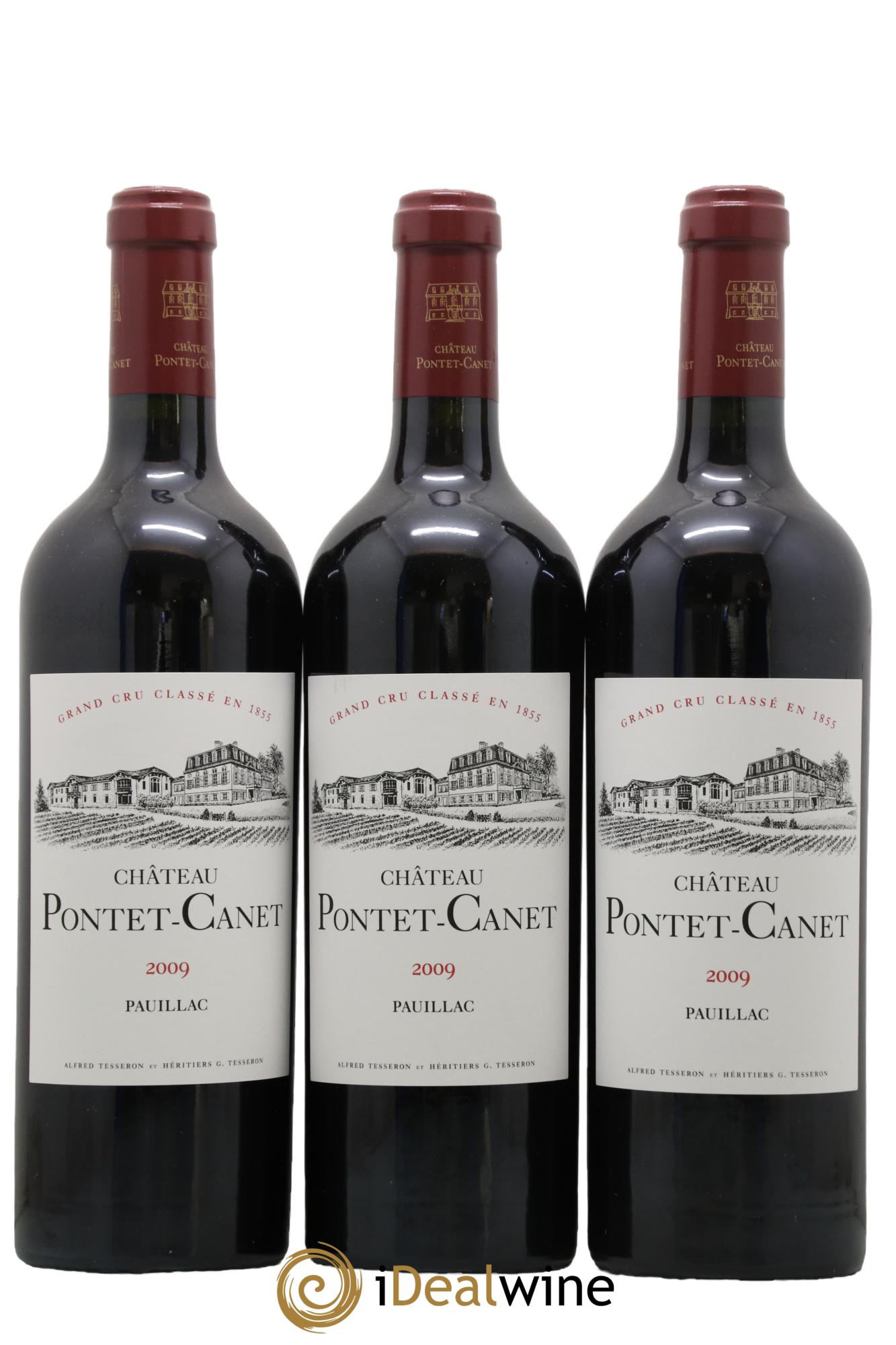Château Pontet Canet 5ème Grand Cru Classé 2009 - Lot de 12 bouteilles - 7
