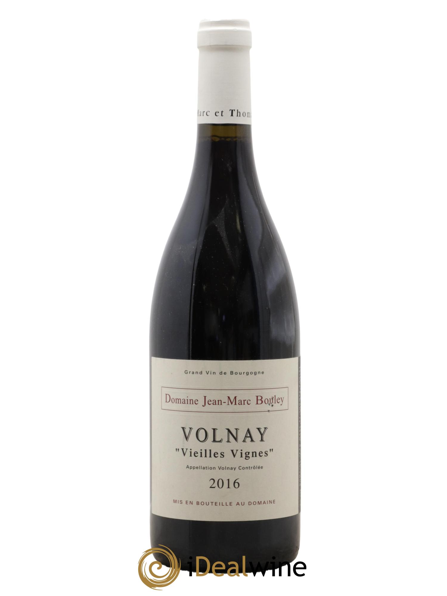 Volnay Vieilles Vignes Jean-Marc Bouley 2016 - Lot de 1 bouteille - 0