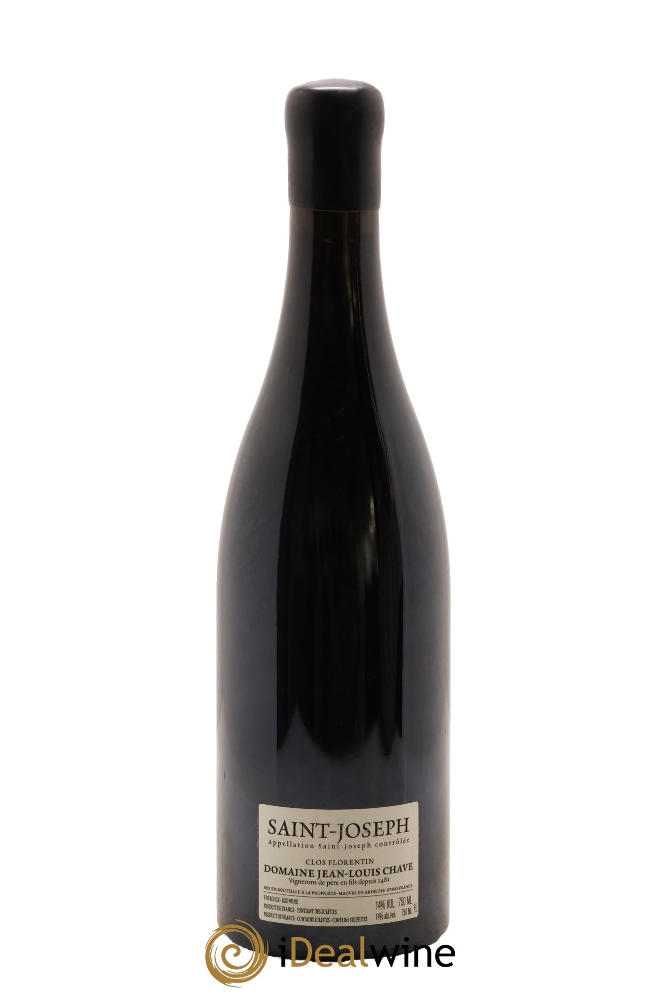 Saint-Joseph Clos Florentin Jean-Louis Chave 2015 - Posten von 1 Flasche - 1