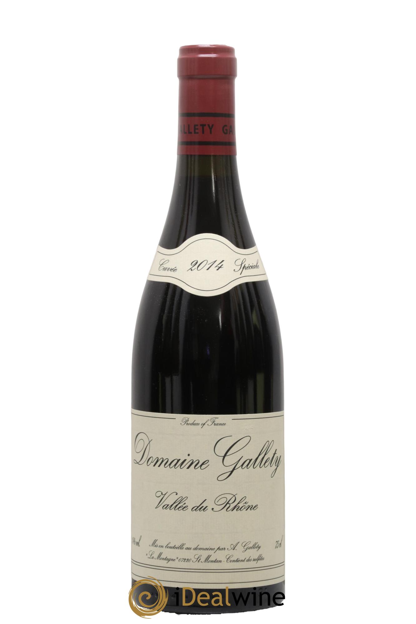 Côtes du Vivarais Gallety (Domaine) Cuvée Spéciale 2014 - Lot de 1 bouteille - 0