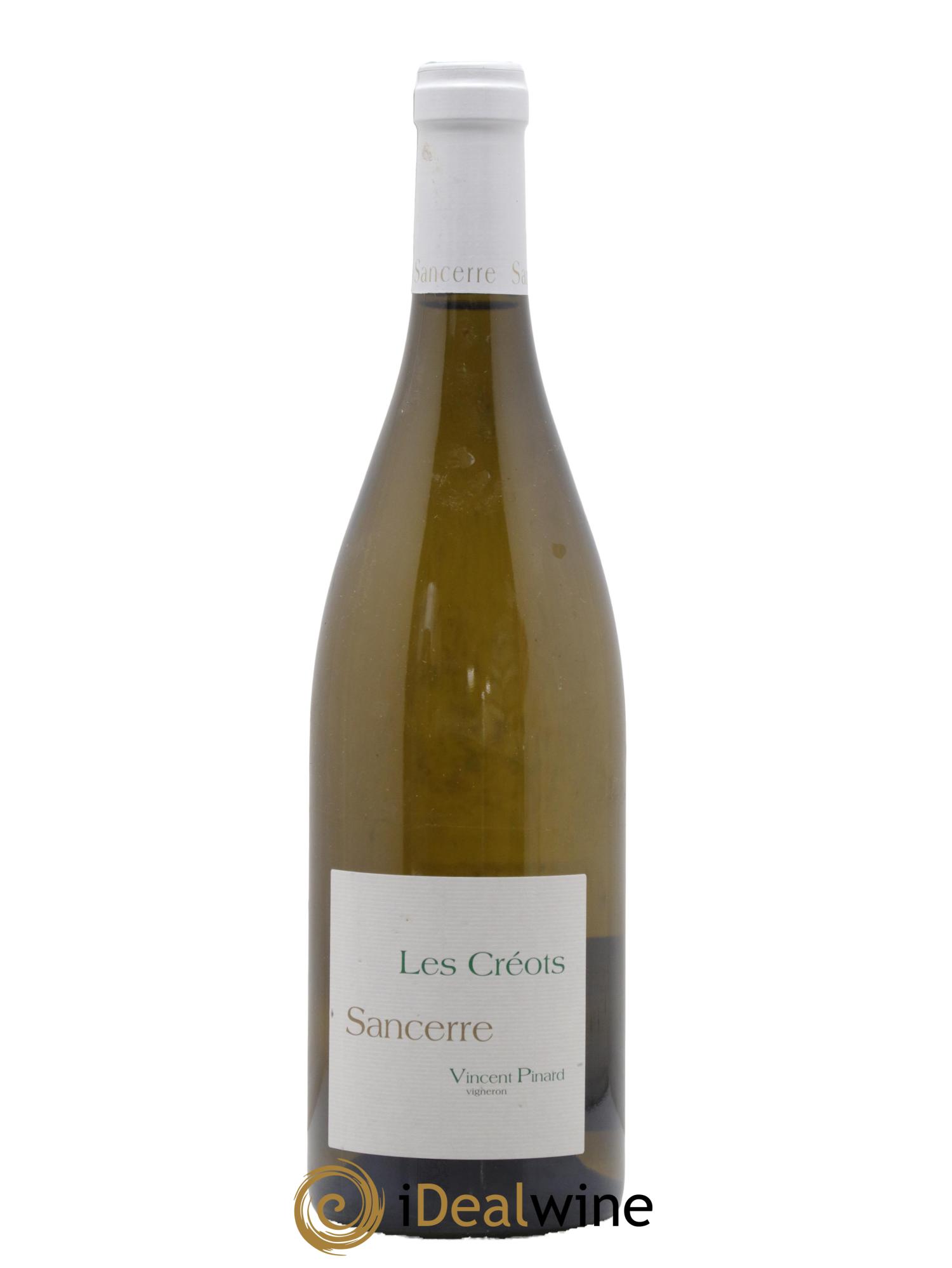 Sancerre Les Créots (anciennement Clémence) Vincent Pinard 2019 - Posten von 1 Flasche - 0