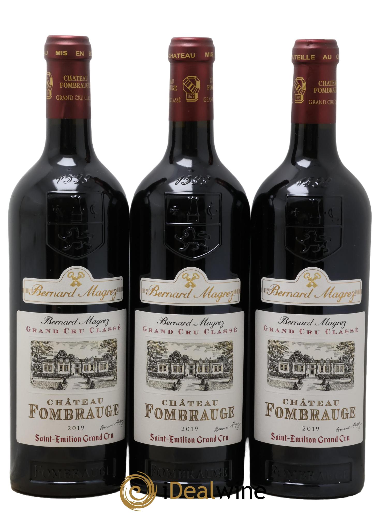 Château Fombrauge Grand Cru Classé 2019 - Lot de 3 bouteilles - 0