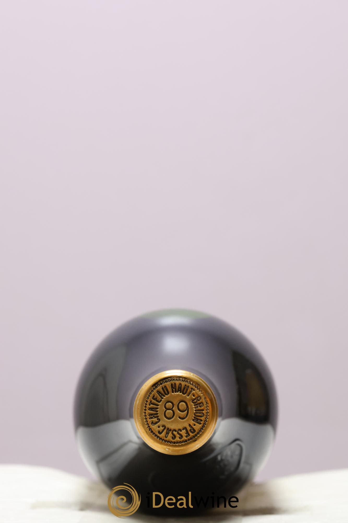 Château Haut Brion 1er Grand Cru Classé 1989 - Lot de 2 bouteilles - 1