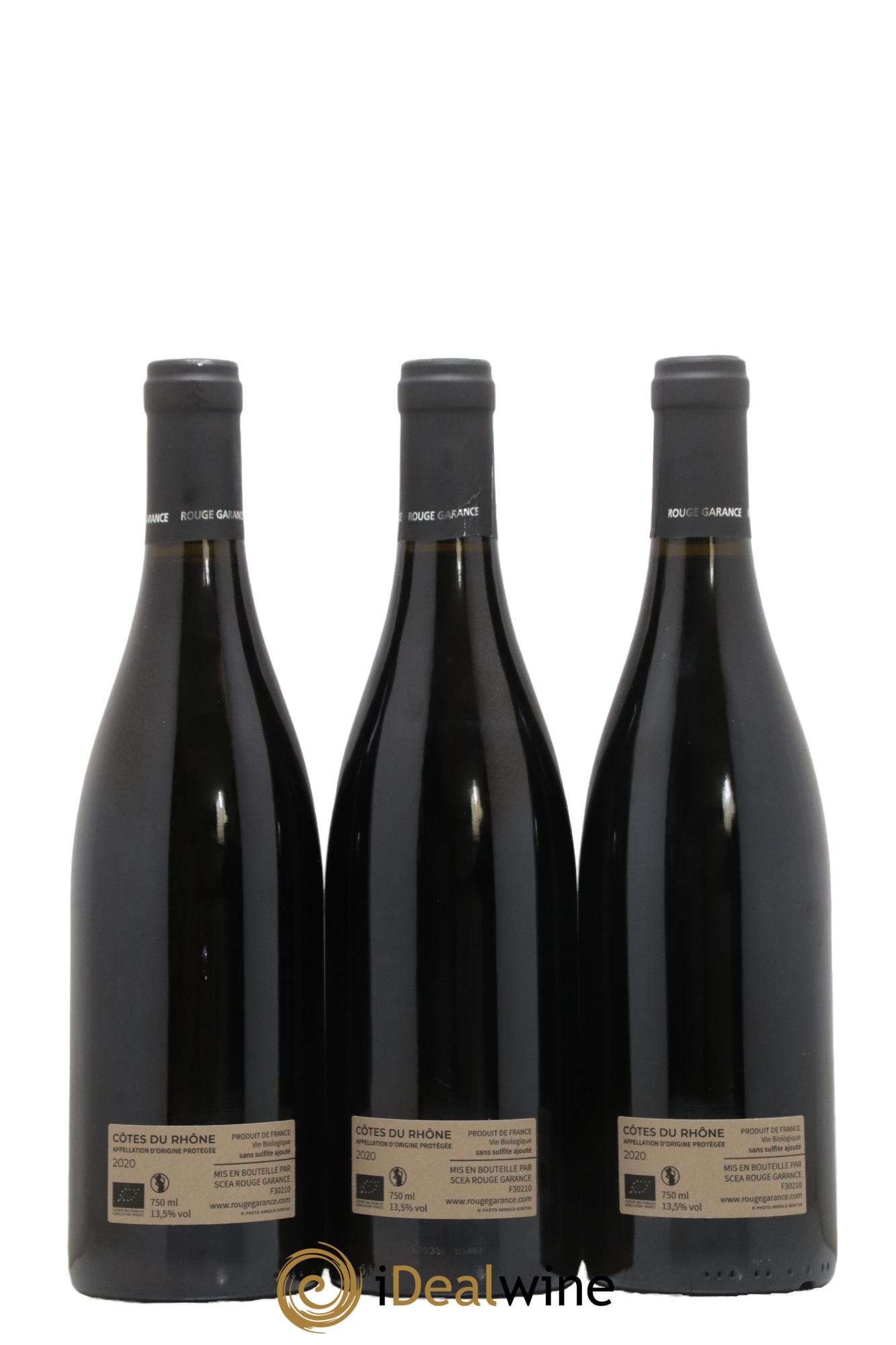 Côtes-du-Rhône Lee Miller Rouge Garance 2020 - Lot de 6 bouteilles - 4