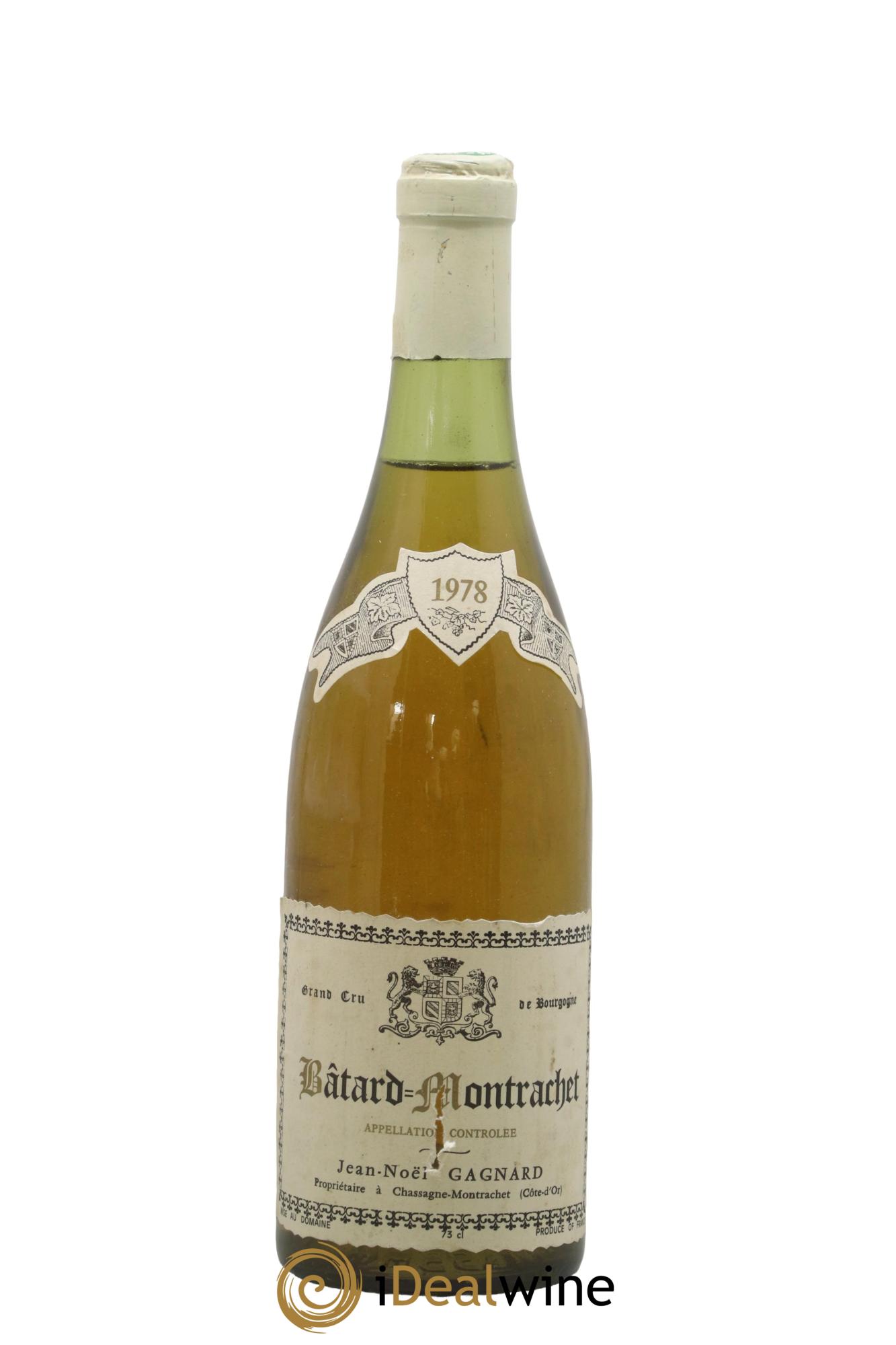 Bâtard-Montrachet Grand Cru Jean-Noël Gagnard (Domaine) 1978 - Lot of 1 bottle - 0