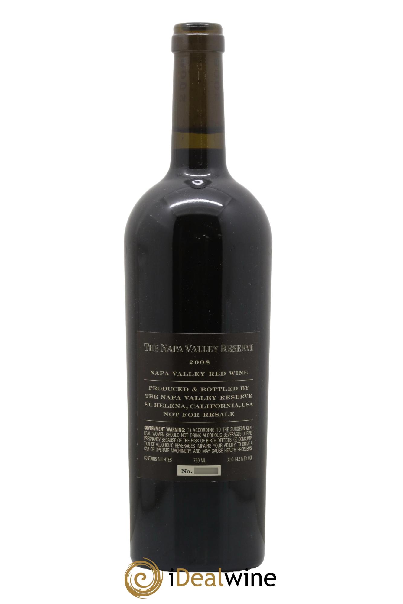 USA The Napa Valley Reserve 2008 - Posten von 1 Flasche - 1