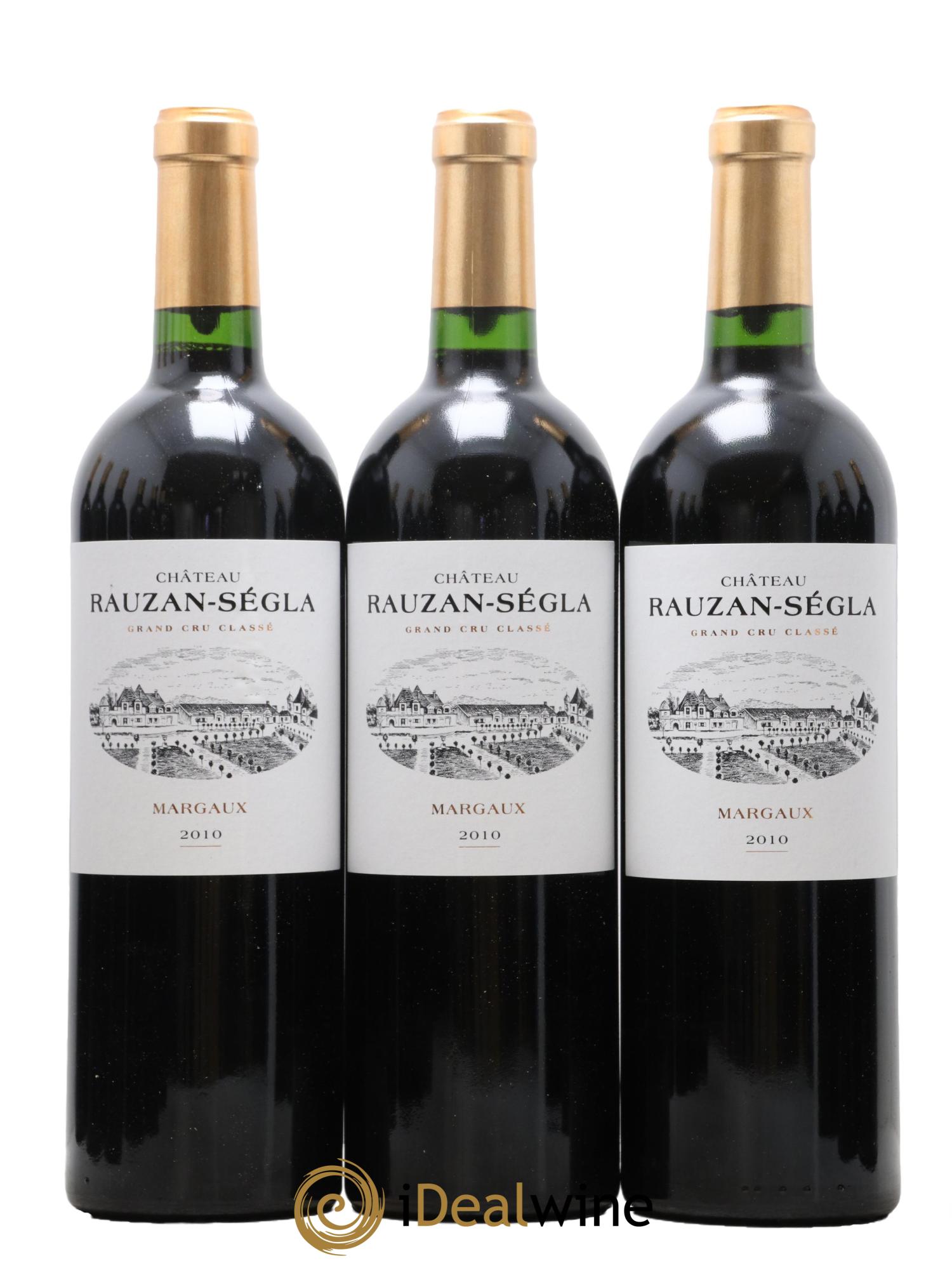 Château Rauzan Ségla Grand Cru Classé 2010 - Posten von 12 Flaschen - 1