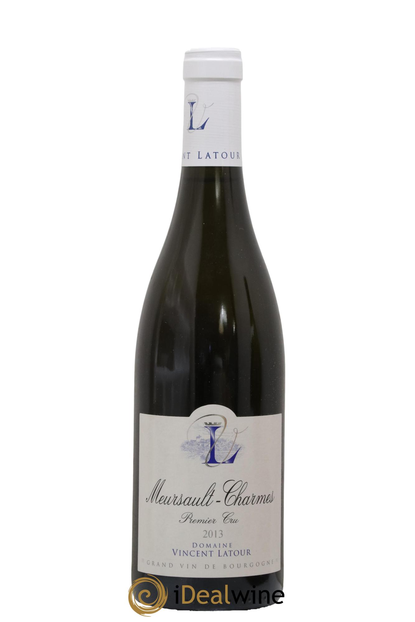Meursault 1er Cru Charmes Vincent Latour 2013 - Lot de 1 bouteille - 0