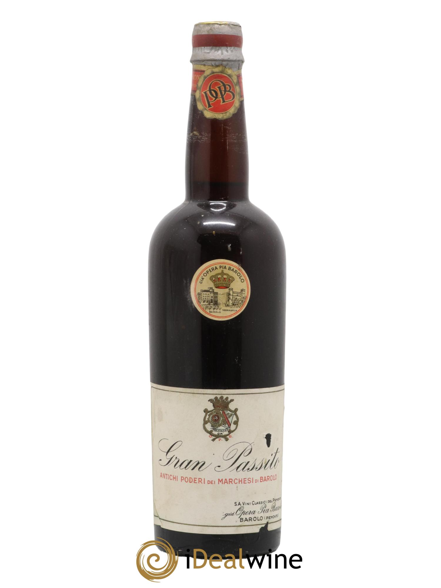 Italie Gran Passito Marchesi di Barolo - Lotto di 1 bottiglia - 0
