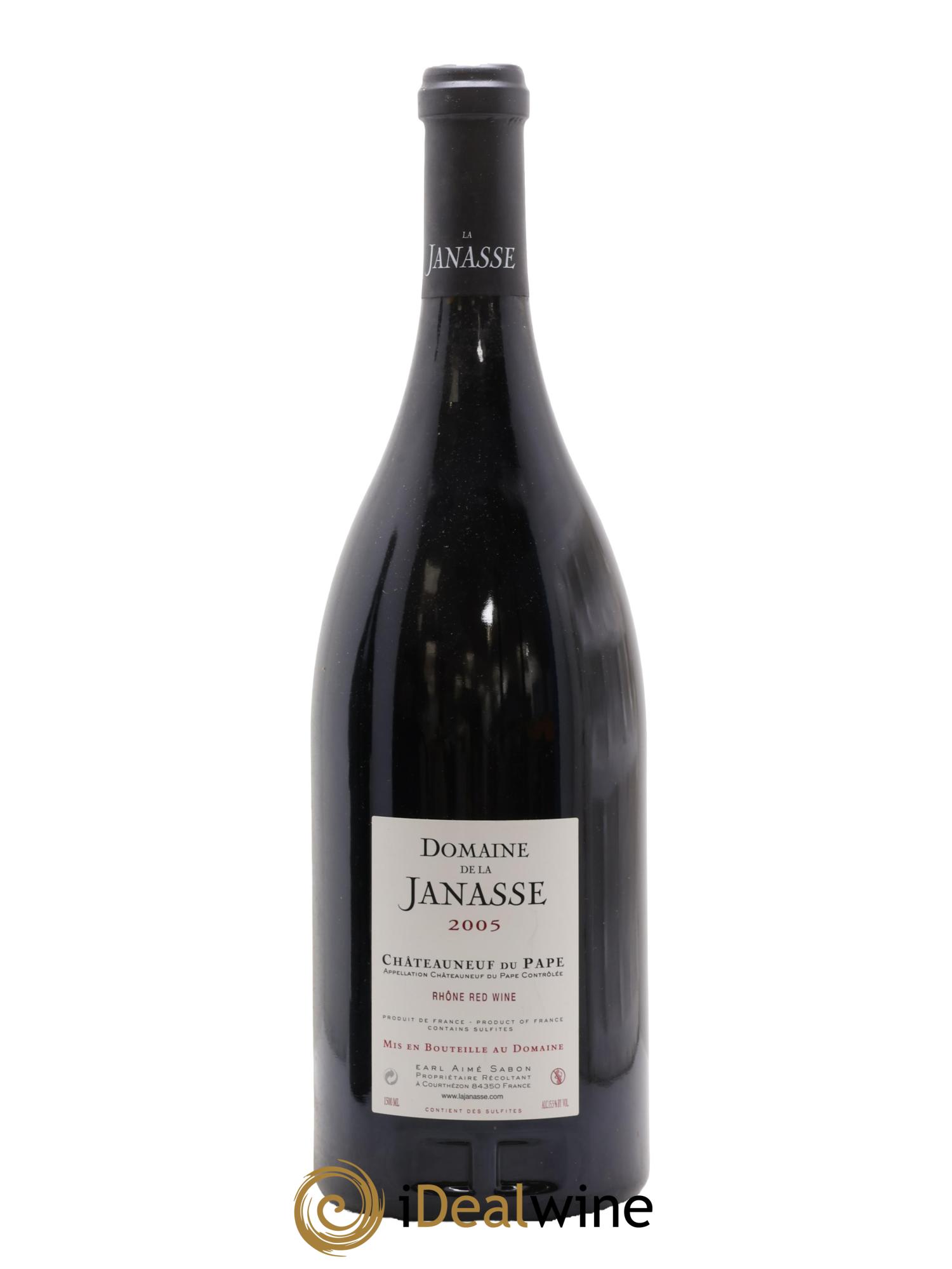 Châteauneuf-du-Pape Cuvée Vieilles Vignes La Janasse (Domaine de) 2005 - Posten von 1 Magnum - 1