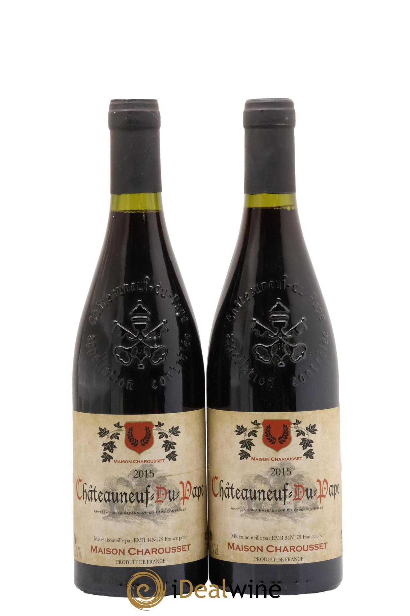 Châteauneuf-du-Pape Maison Charousset 2015 - Lot de 2 bouteilles - 0