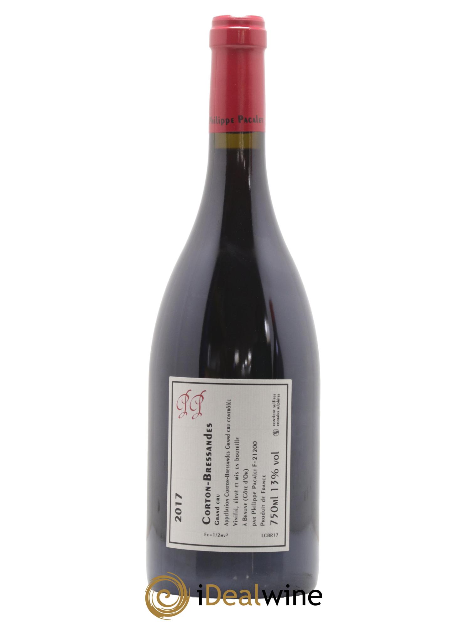 Corton Grand Cru Bressandes Philippe Pacalet 2017 - Lot de 1 bouteille - 1