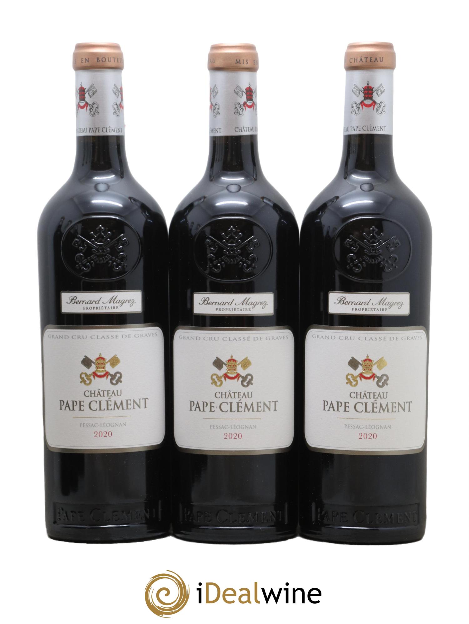 Château Pape Clément Cru Classé de Graves 2020 - Lot de 6 bouteilles - 1