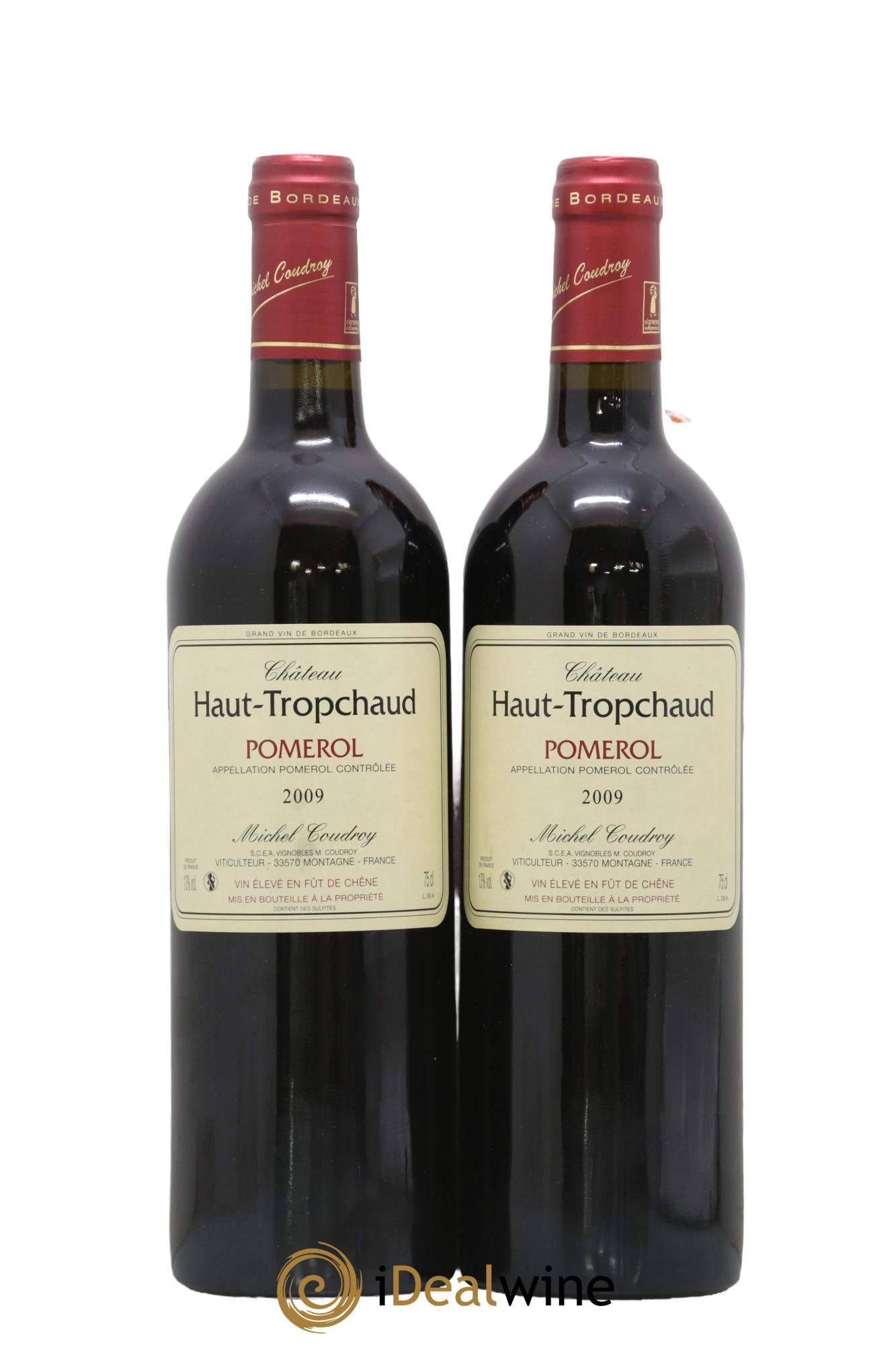 Château Haut Tropchaud 2009 - Lot de 2 bouteilles - 0