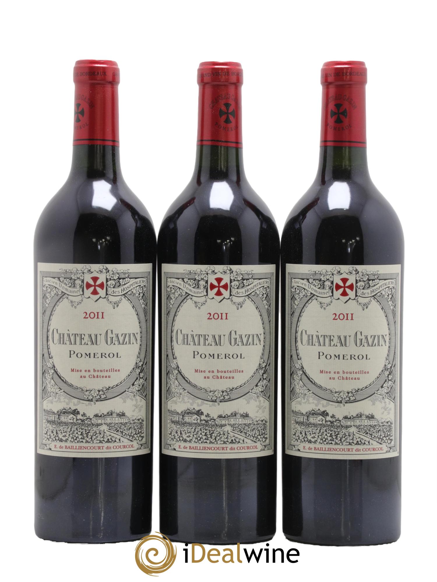 Château Gazin 2011 - Lot de 6 bouteilles - 2