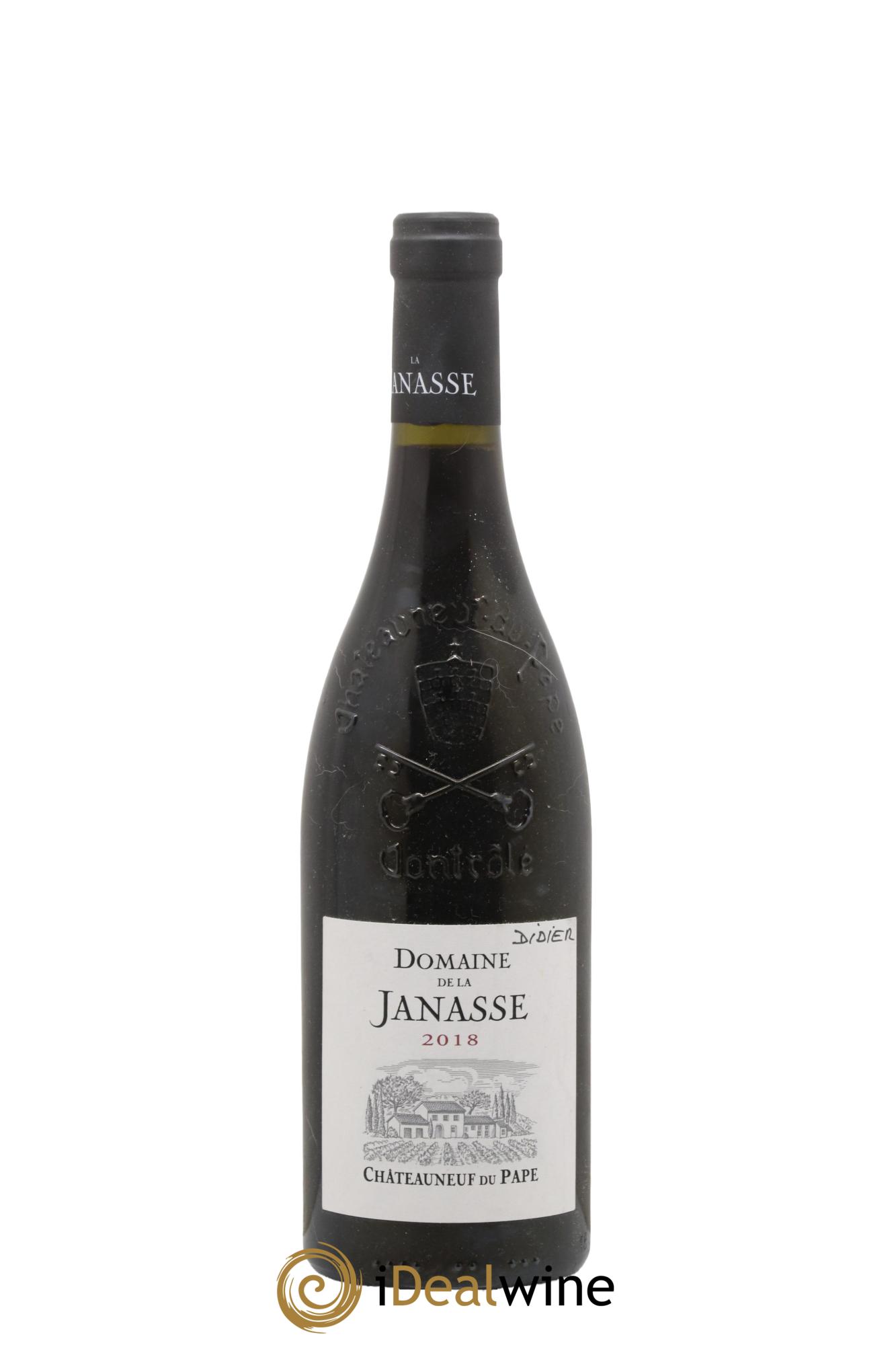 Châteauneuf-du-Pape La Janasse (Domaine de) 2018 - Lot de 1 bouteille - 0
