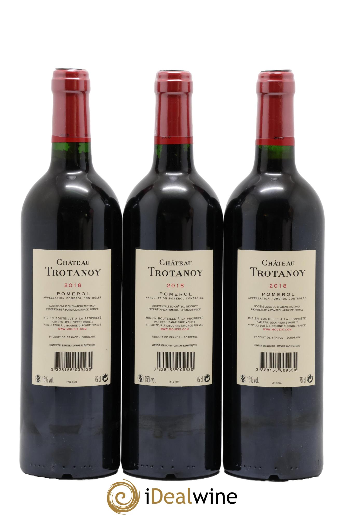 Château Trotanoy 2018 - Lot of 6 bottles - 4