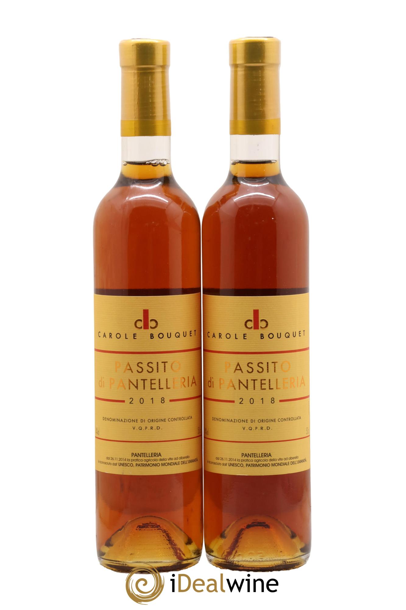 Passito di Pantelleria DOC Carole Bouquet 2018 - Posten von 2 Format 50cls - 0