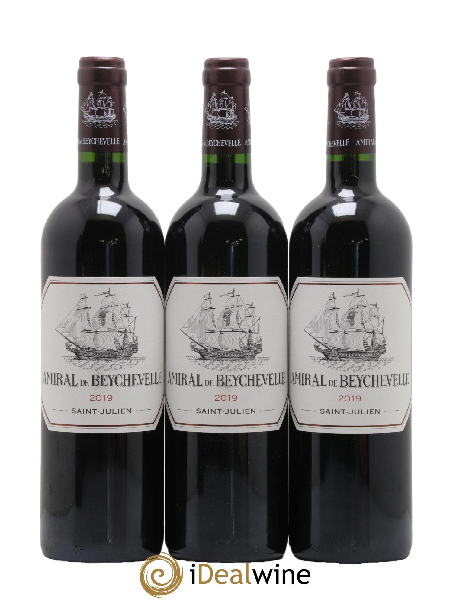 Amiral de Beychevelle Second Vin 2019 - Lot de 6 bouteilles - 2