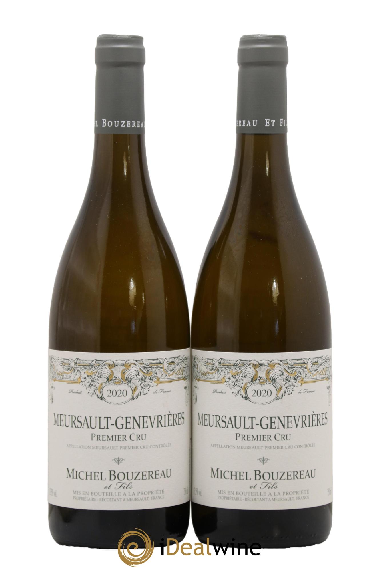 Meursault 1er Cru Les Genevrières Michel Bouzereau et Fils (Domaine) 2020 - Lot of 2 bottles - 0