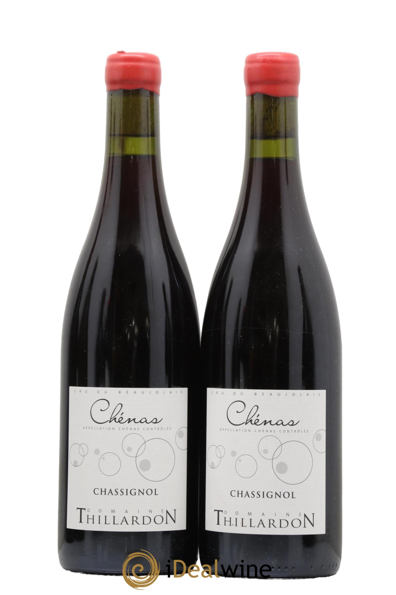 Chénas Chassignol Domaine Thillardon 2018 - Lot de 2 bouteilles - 0