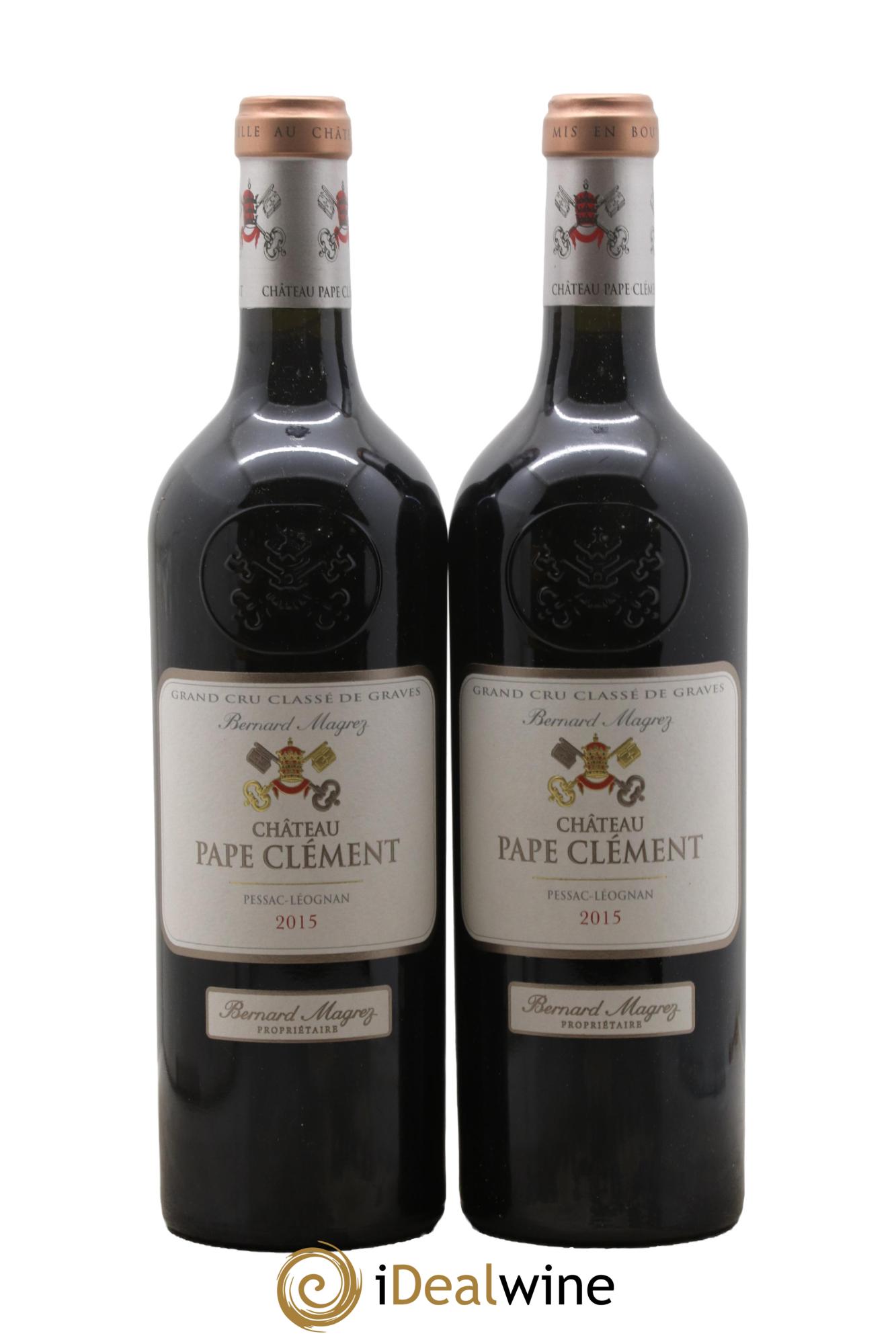 Château Pape Clément Cru Classé de Graves 2015 - Lot de 2 bouteilles - 0