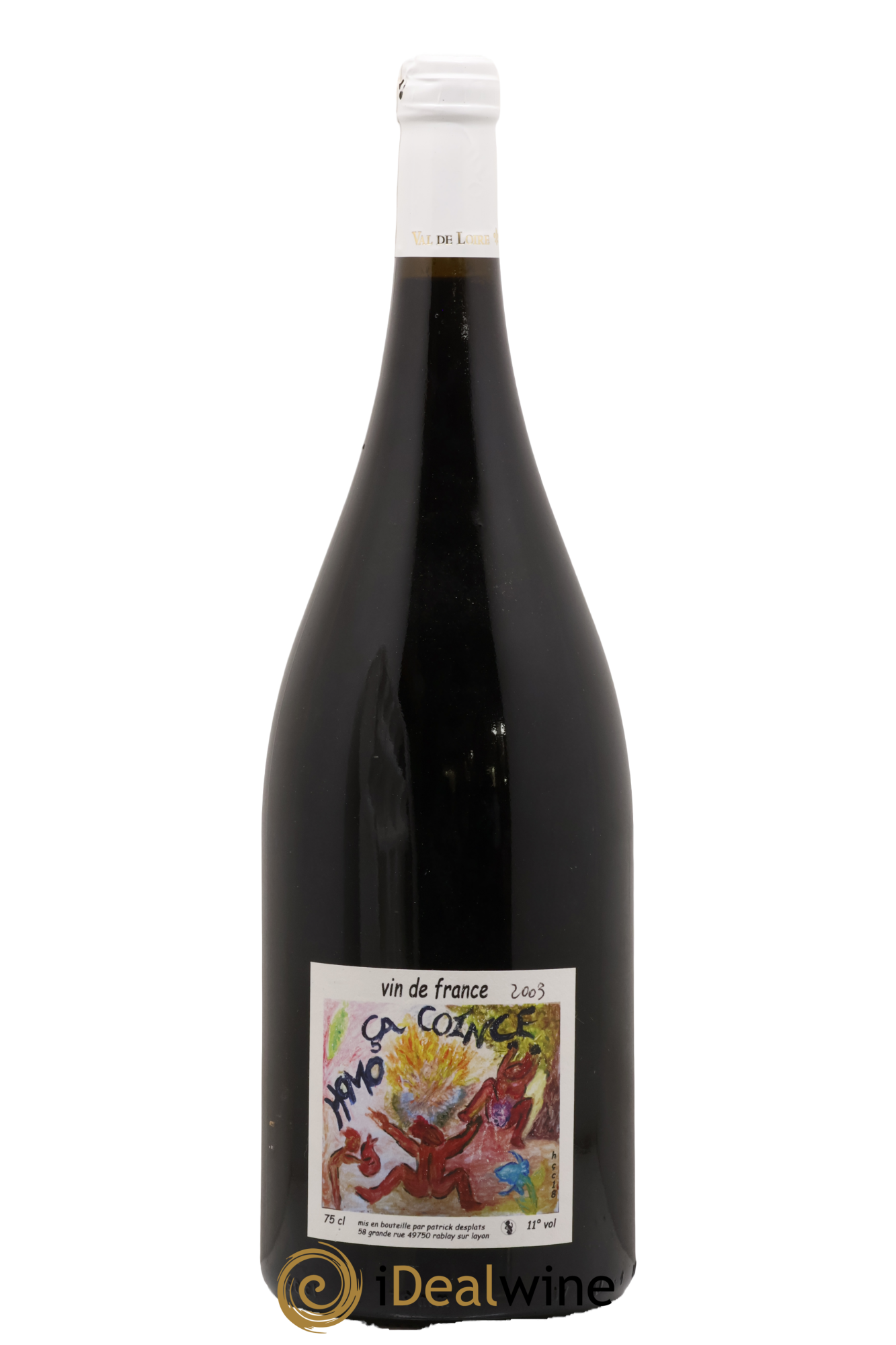Vin de France Homo ça Coince Patrick Desplats 2003 - Lot de 1 magnum - 0
