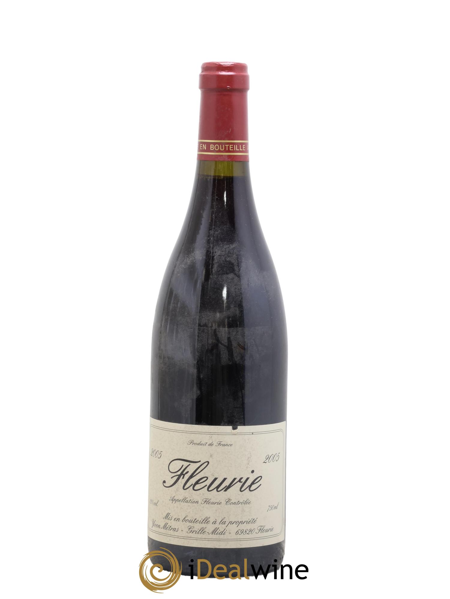 Fleurie Yvon Métras 2005 - Lot de 1 bouteille - 0