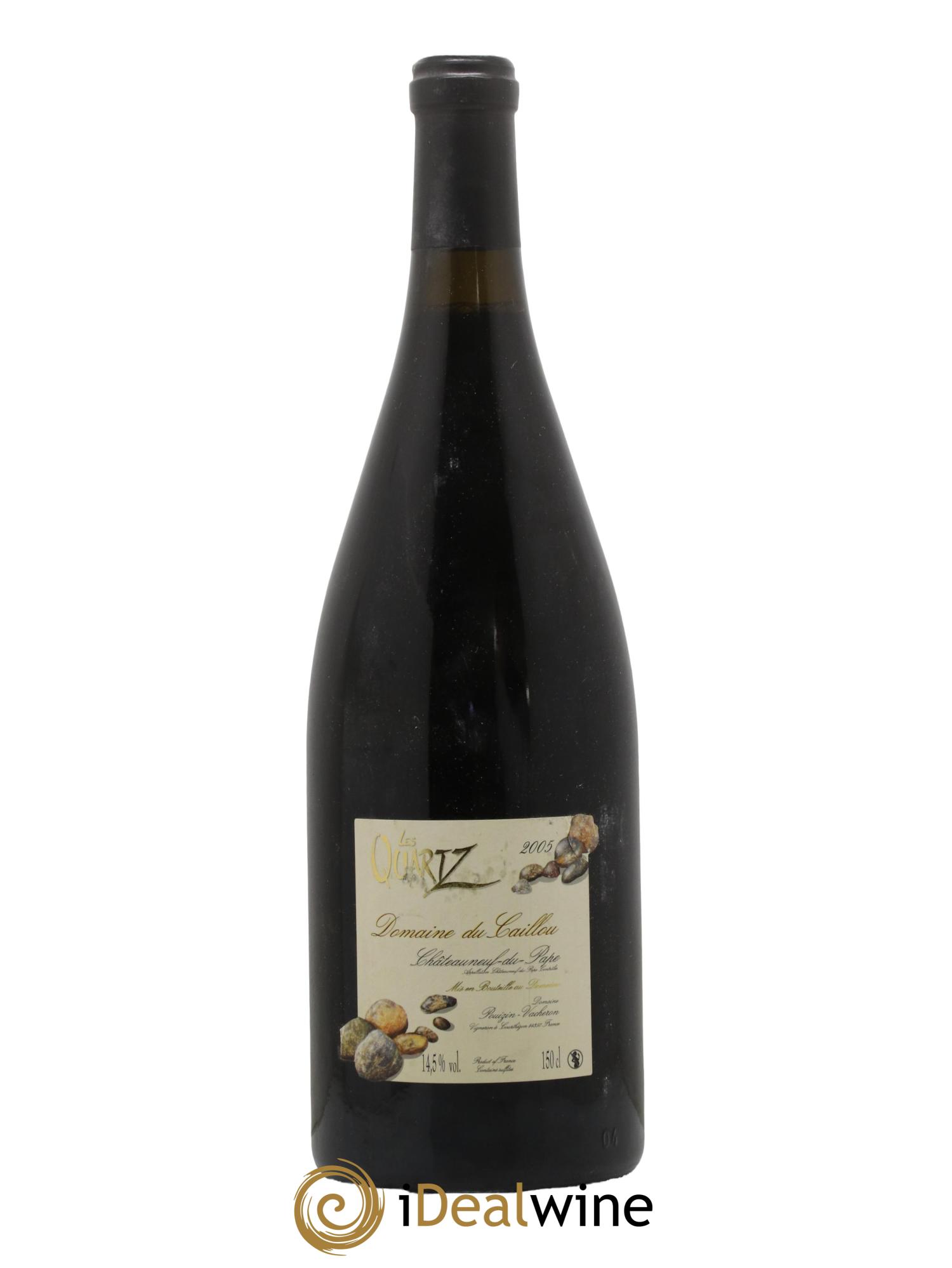 Châteauneuf-du-Pape Les Quartz Clos du Caillou 2005 - Lot de 1 magnum - 0