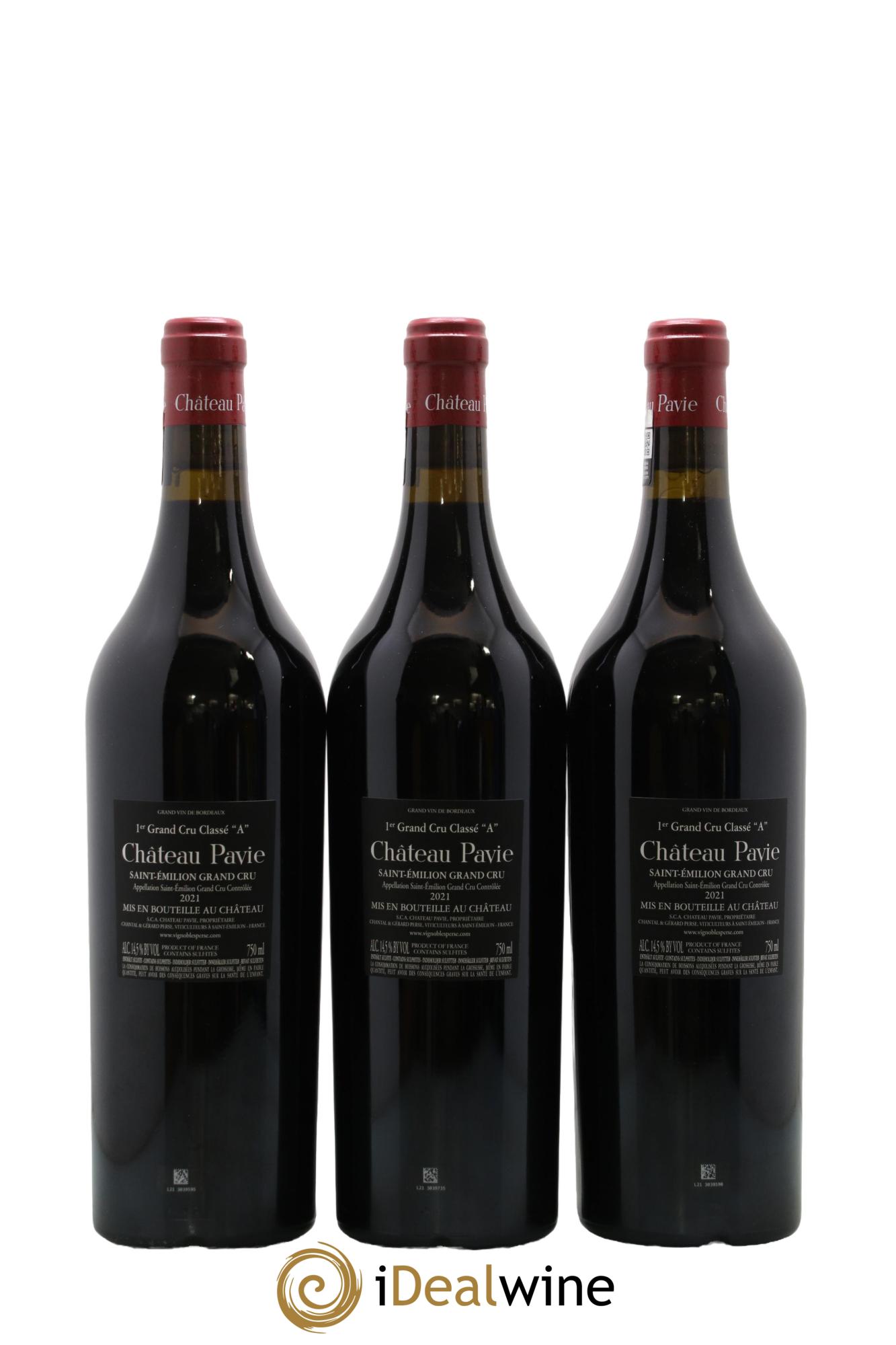 Château Pavie 1er Grand Cru Classé A 2021 - Posten von 6 Flaschen - 4