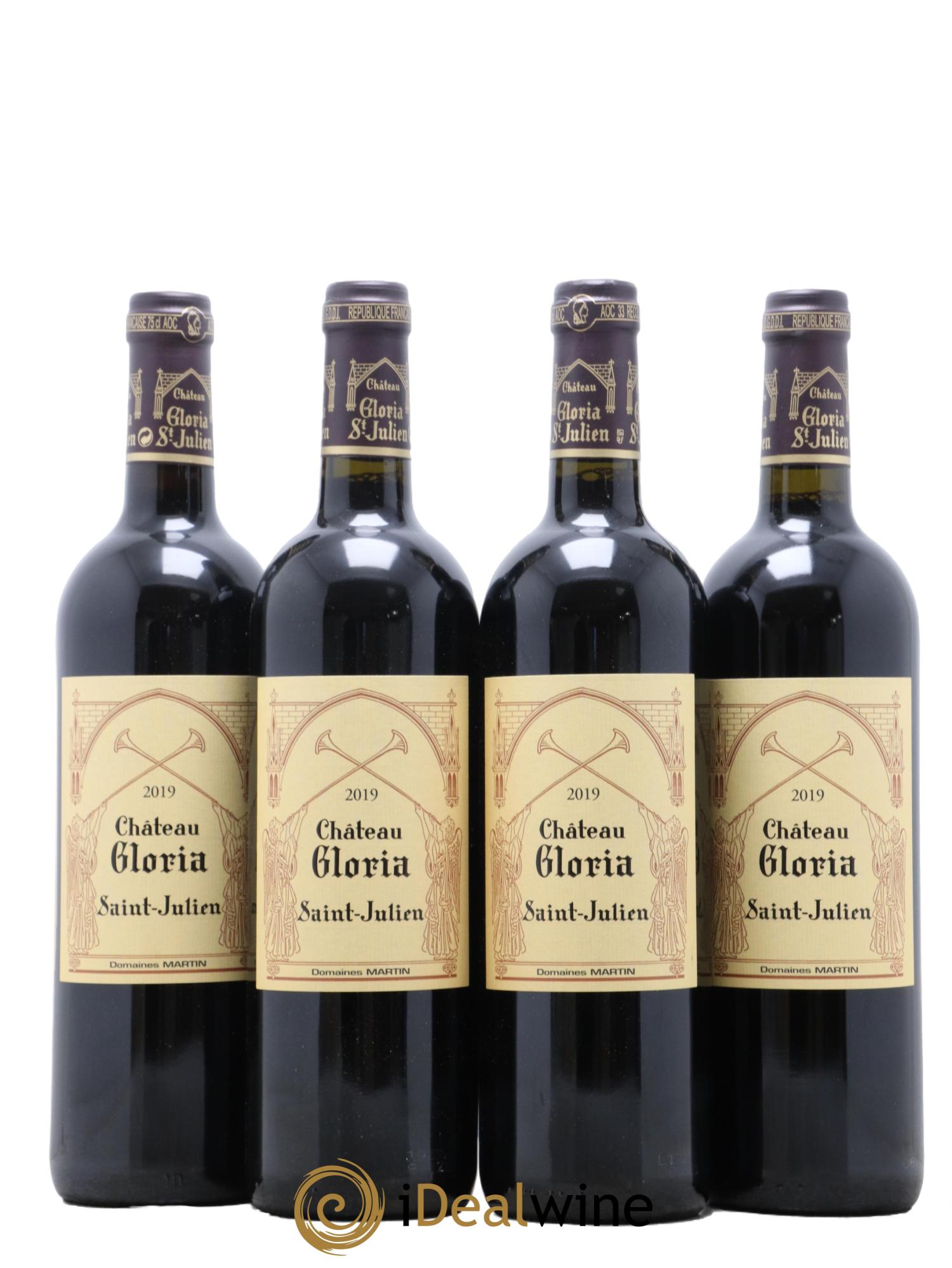 Château Gloria 2019 - Lot de 4 bouteilles - 0
