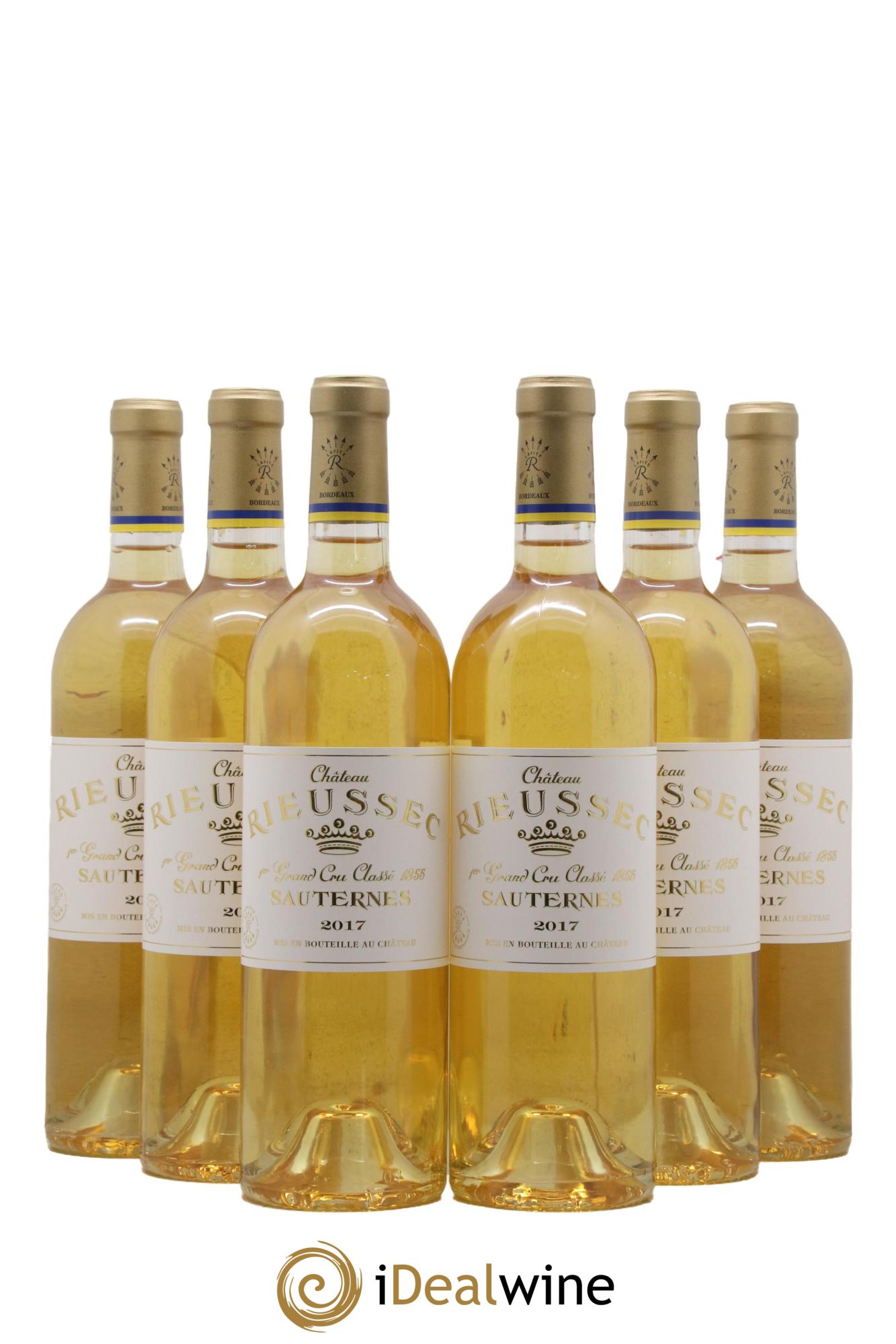 Château Rieussec 1er Grand Cru Classé 2017 - Posten von 6 Flaschen - 0
