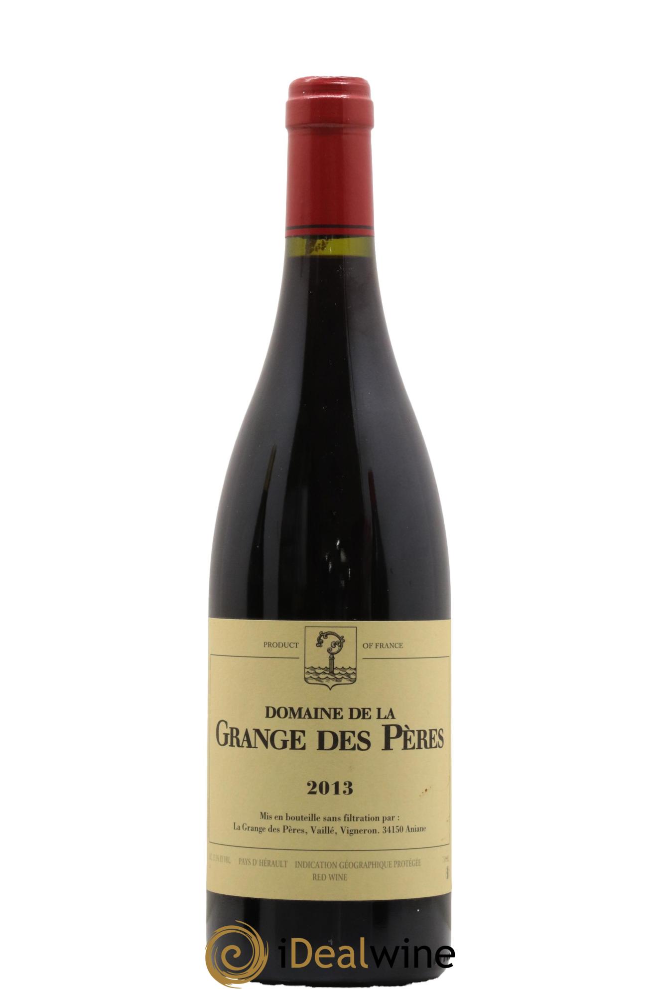 Pays d'Hérault Grange des Pères Laurent Vaillé 2013 - Lot de 1 bouteille - 0