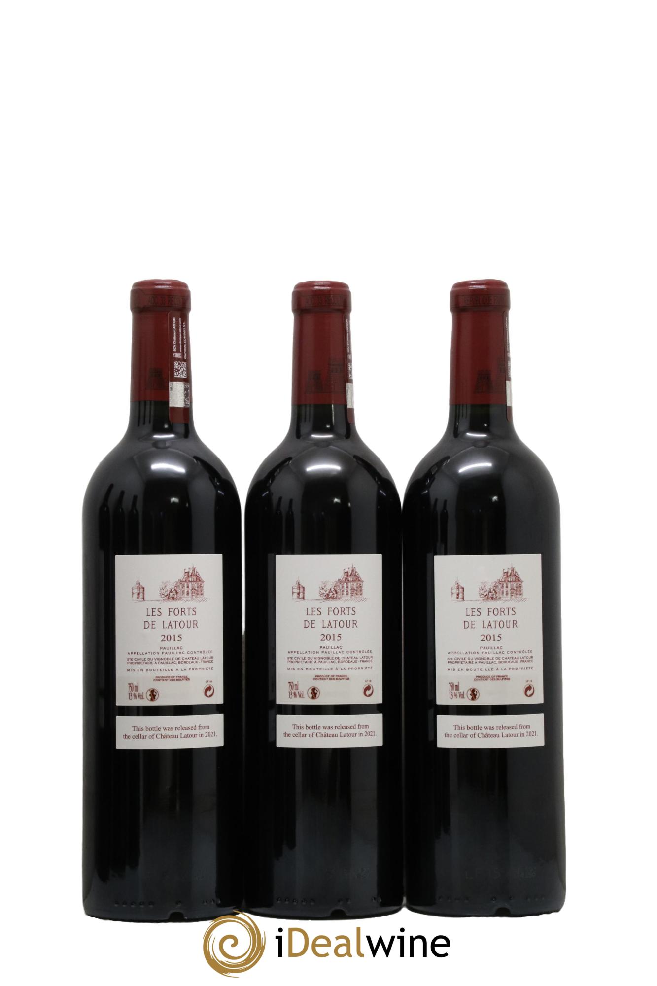 Les Forts de Latour Second Vin 2015 - Lot de 6 bouteilles - 2