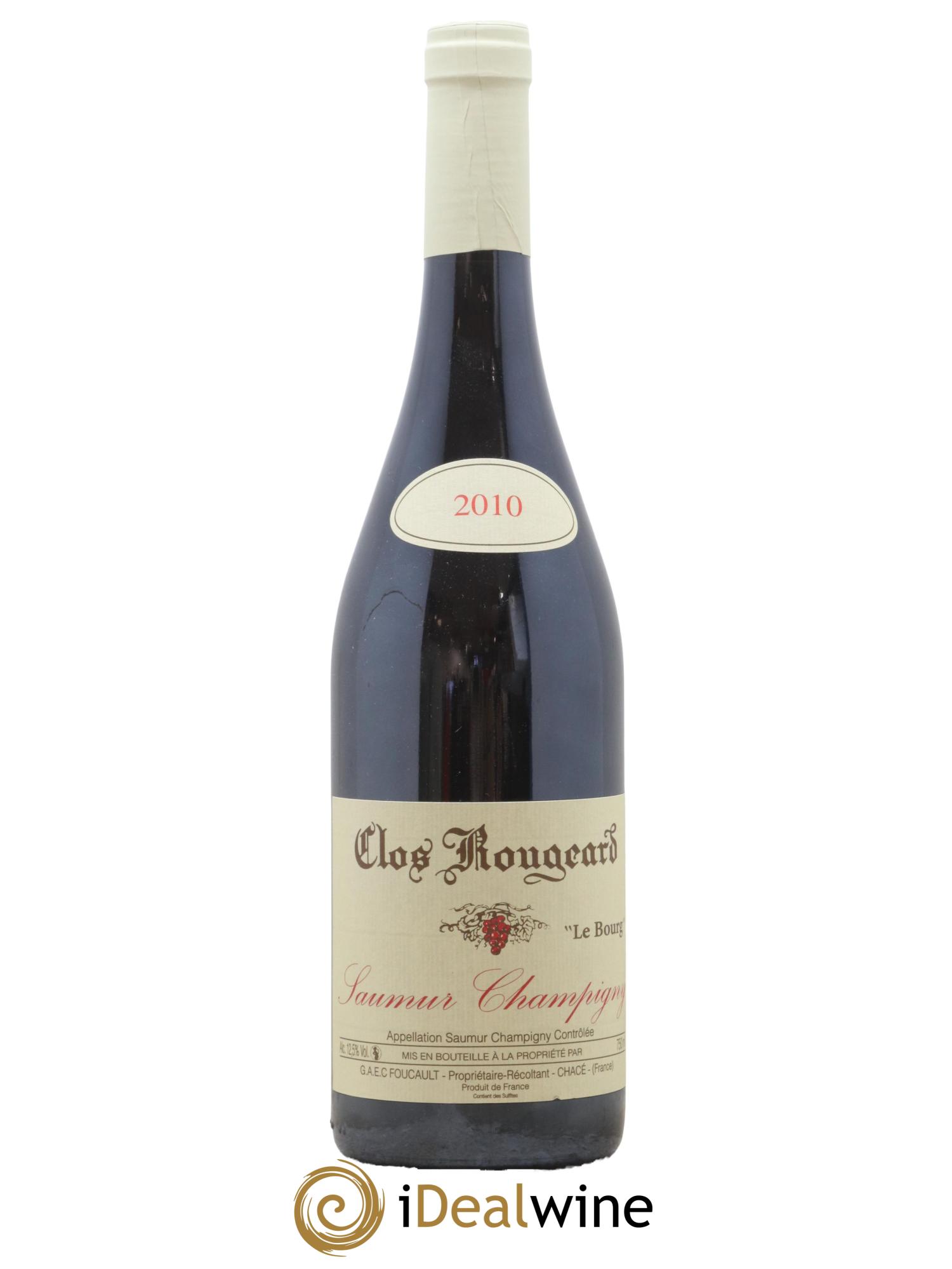 Saumur-Champigny Le Bourg Clos Rougeard 2010 - Posten von 1 Flasche - 0