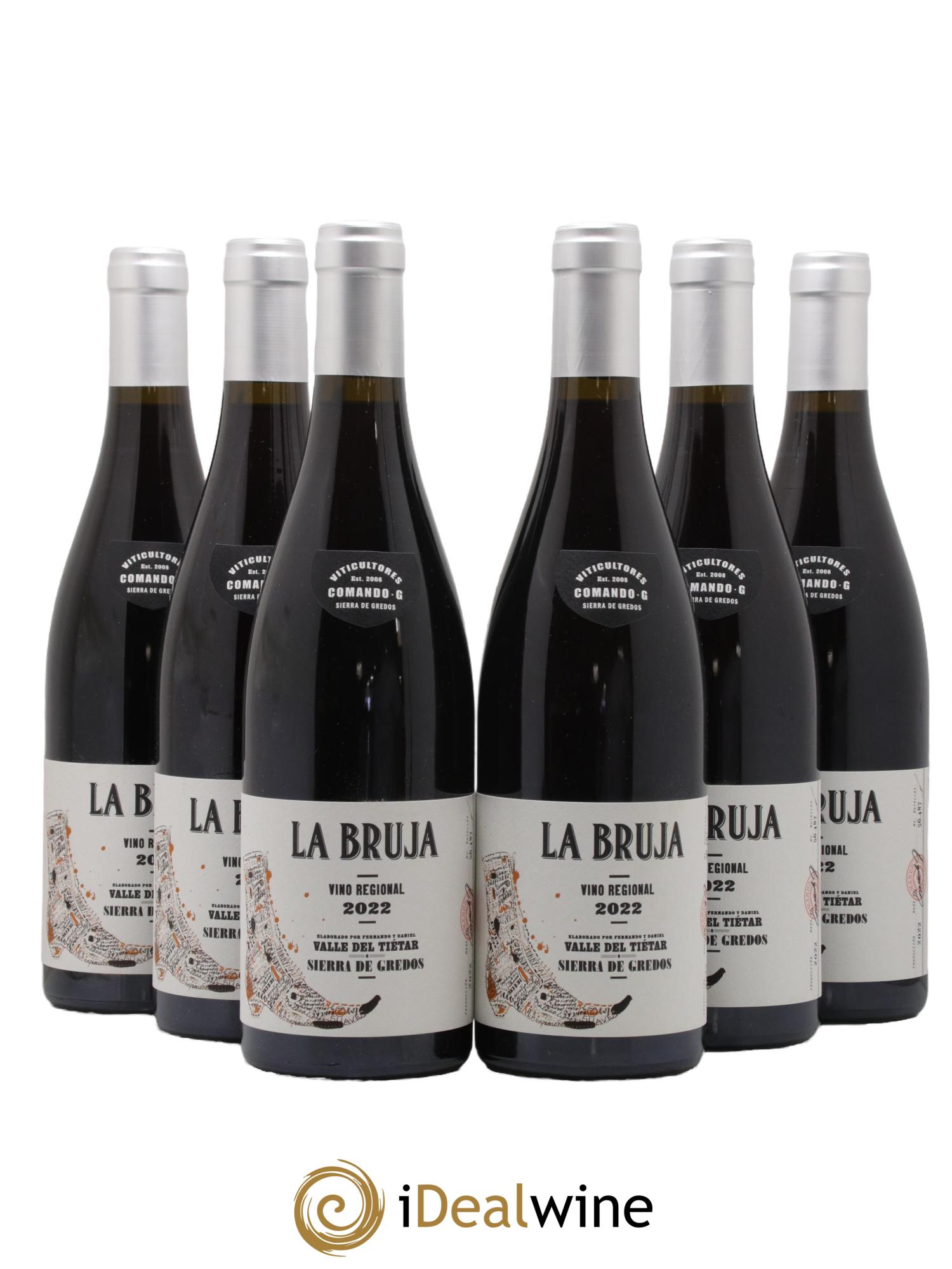 Vinos de Madrid DO Comando G La Bruja de Rozas 2022 - Lot de 6 bouteilles - 0