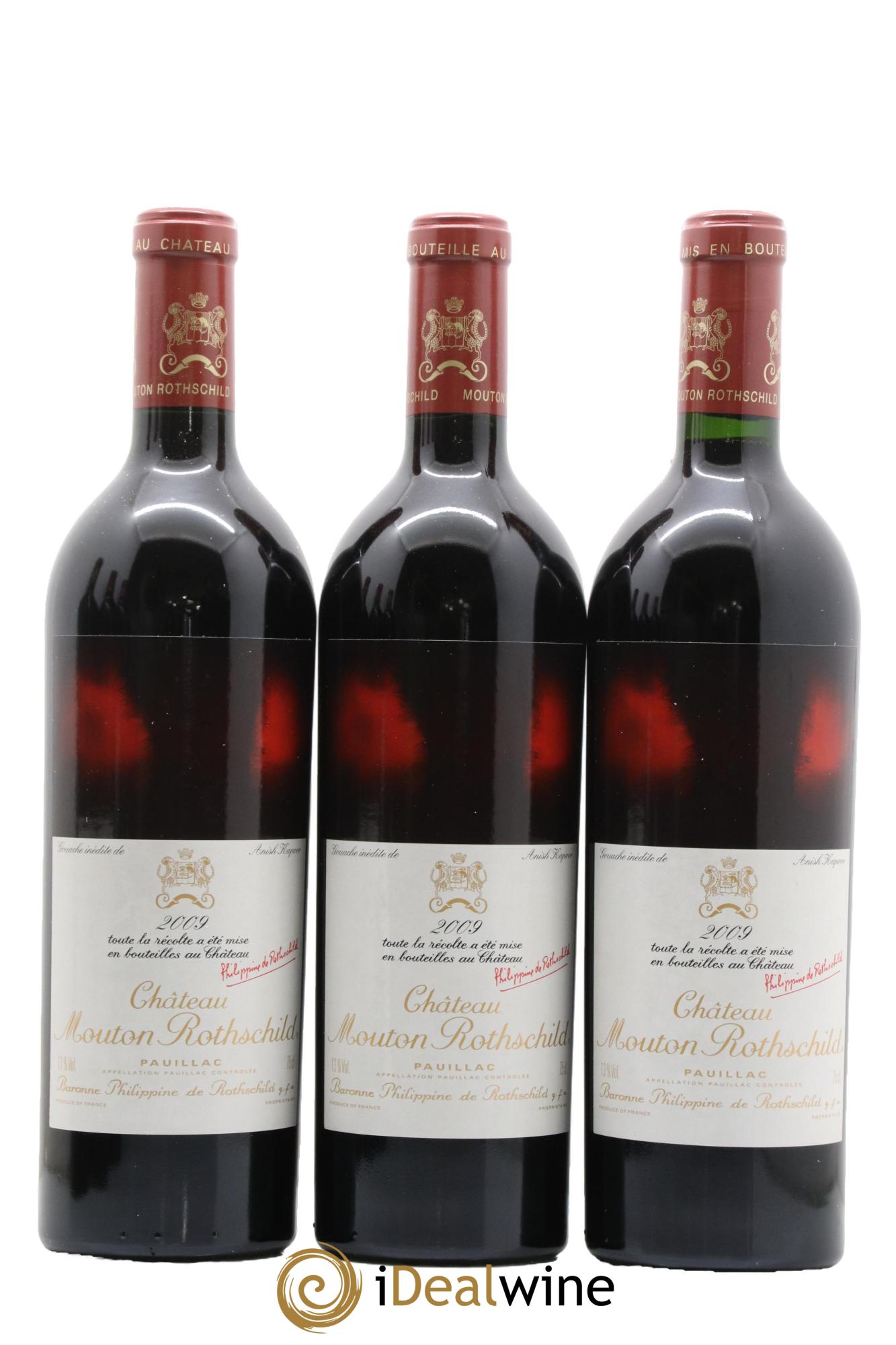 Château Mouton Rothschild 1er Grand Cru Classé 2009 - Lot of 6 bottles - 1