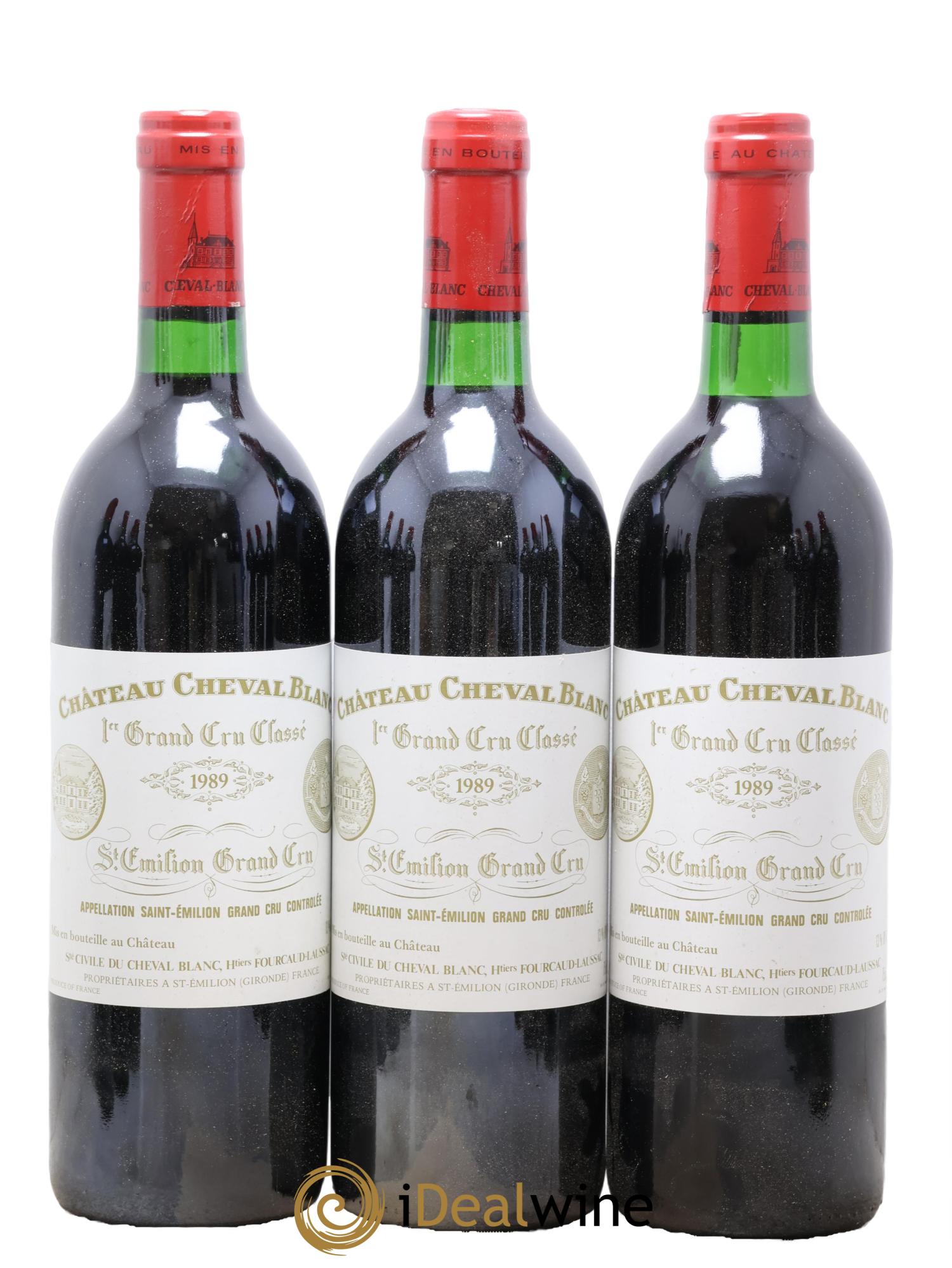 Château Cheval Blanc 1er Grand Cru Classé A 1989 - Lotto di 12 bottiglie - 2