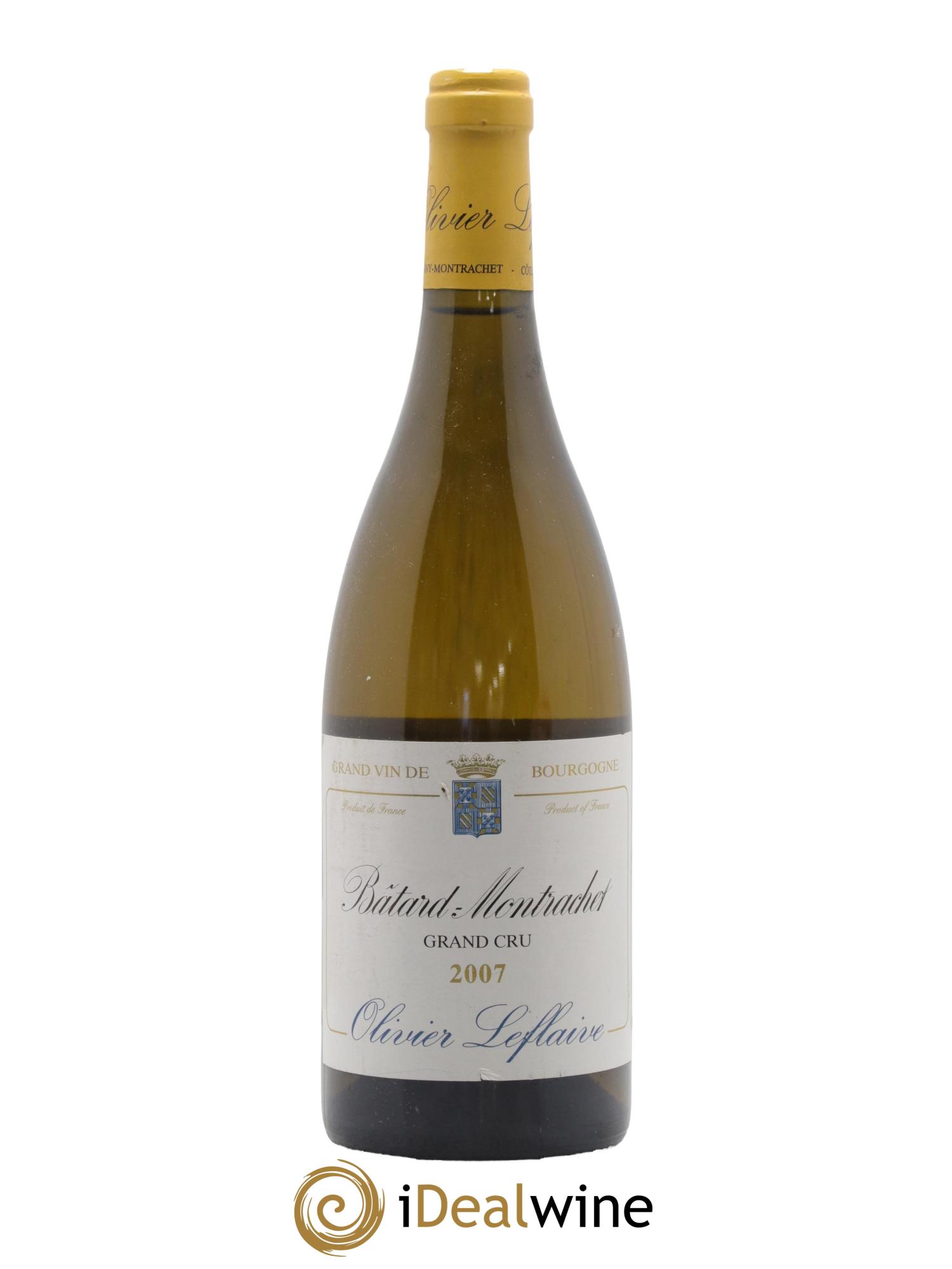 Bâtard-Montrachet Grand Cru Olivier Leflaive 2007 - Posten von 1 Flasche - 0