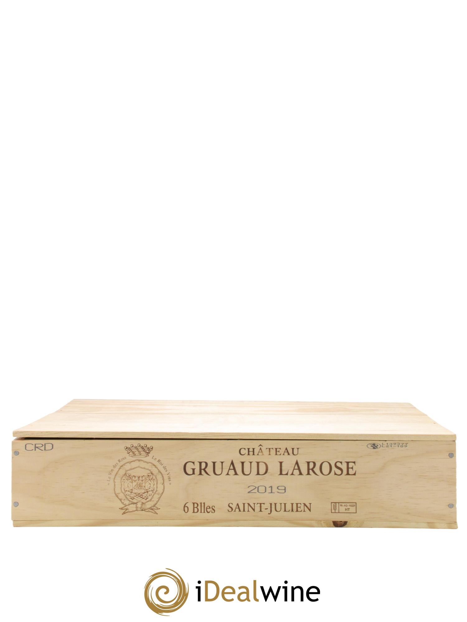 Château Gruaud Larose 2ème Grand Cru Classé 2019 - Lot of 6 bottles - 1