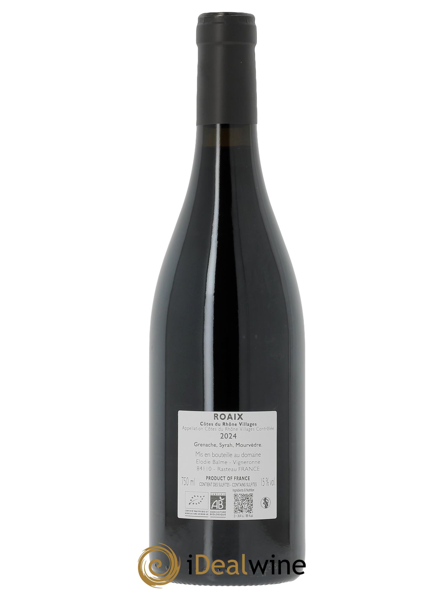 Côtes-du-Rhône-Villages Roaix Champs Libres Elodie Balme (Domaine)  2024 - Posten von 1 Flasche - 1